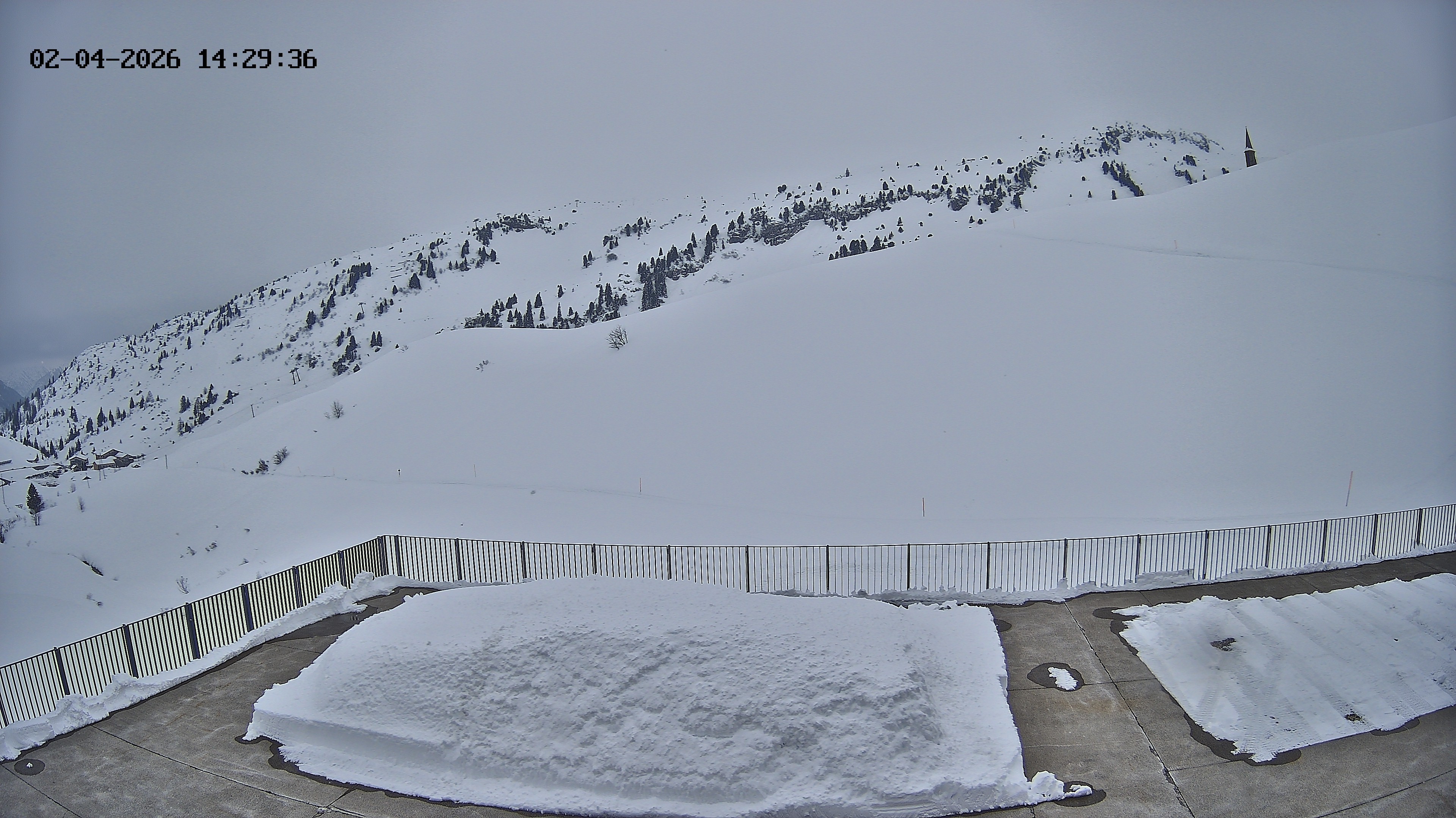 Archiv Foto Webcam Hotel Adler in Warth