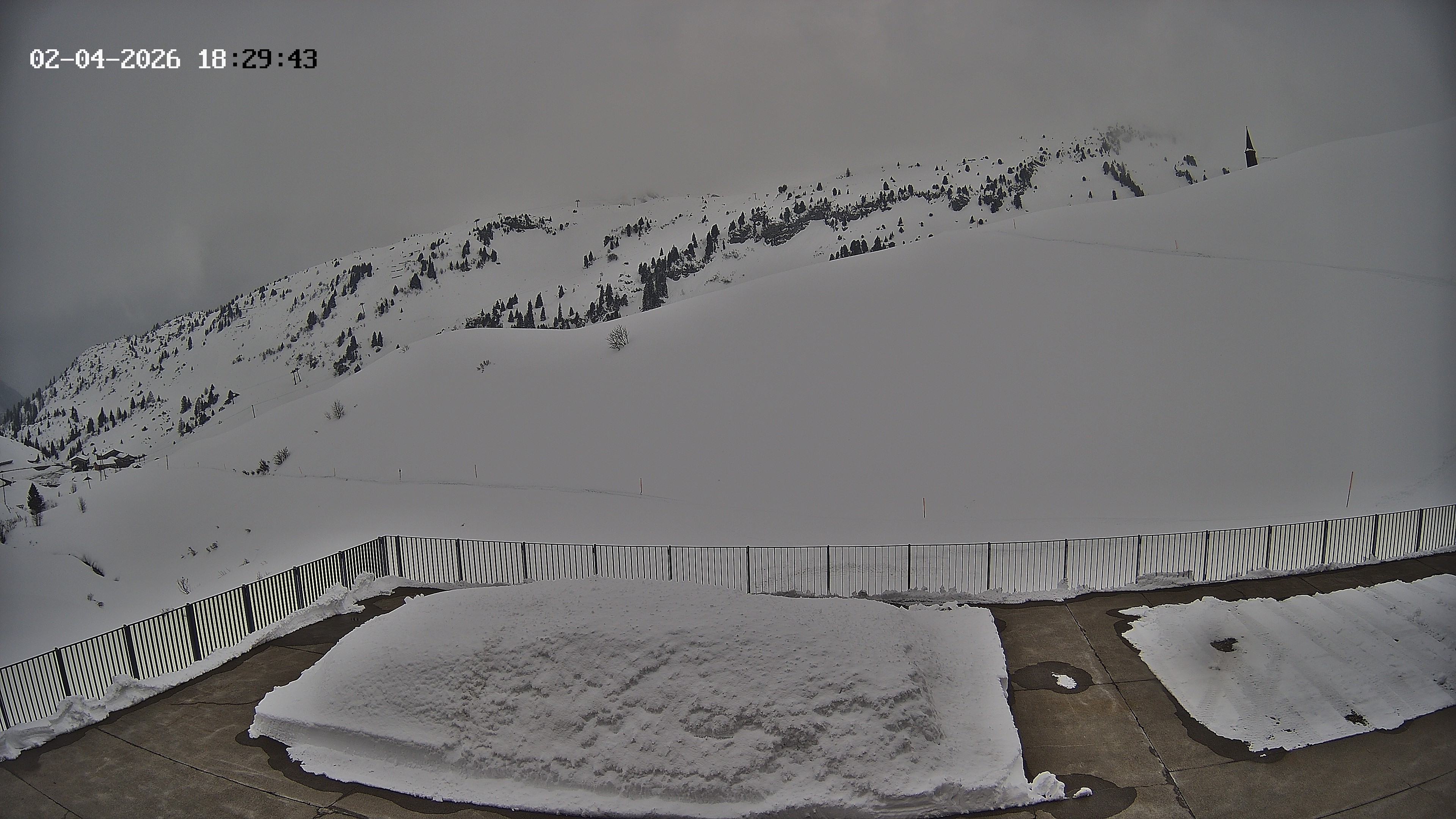 Archiv Foto Webcam Hotel Adler in Warth