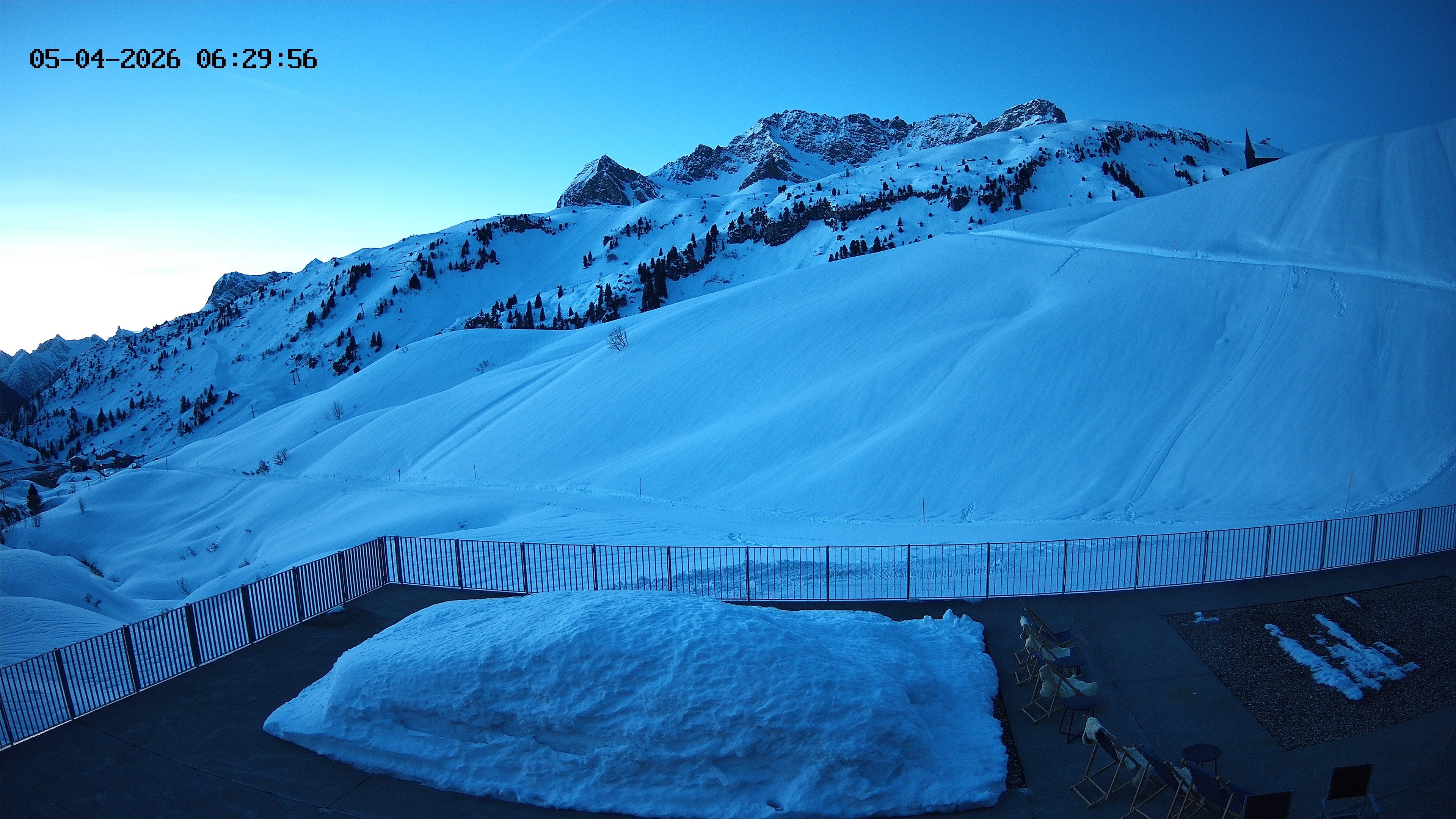 Archived image Webcam Hotel Adler at Warth