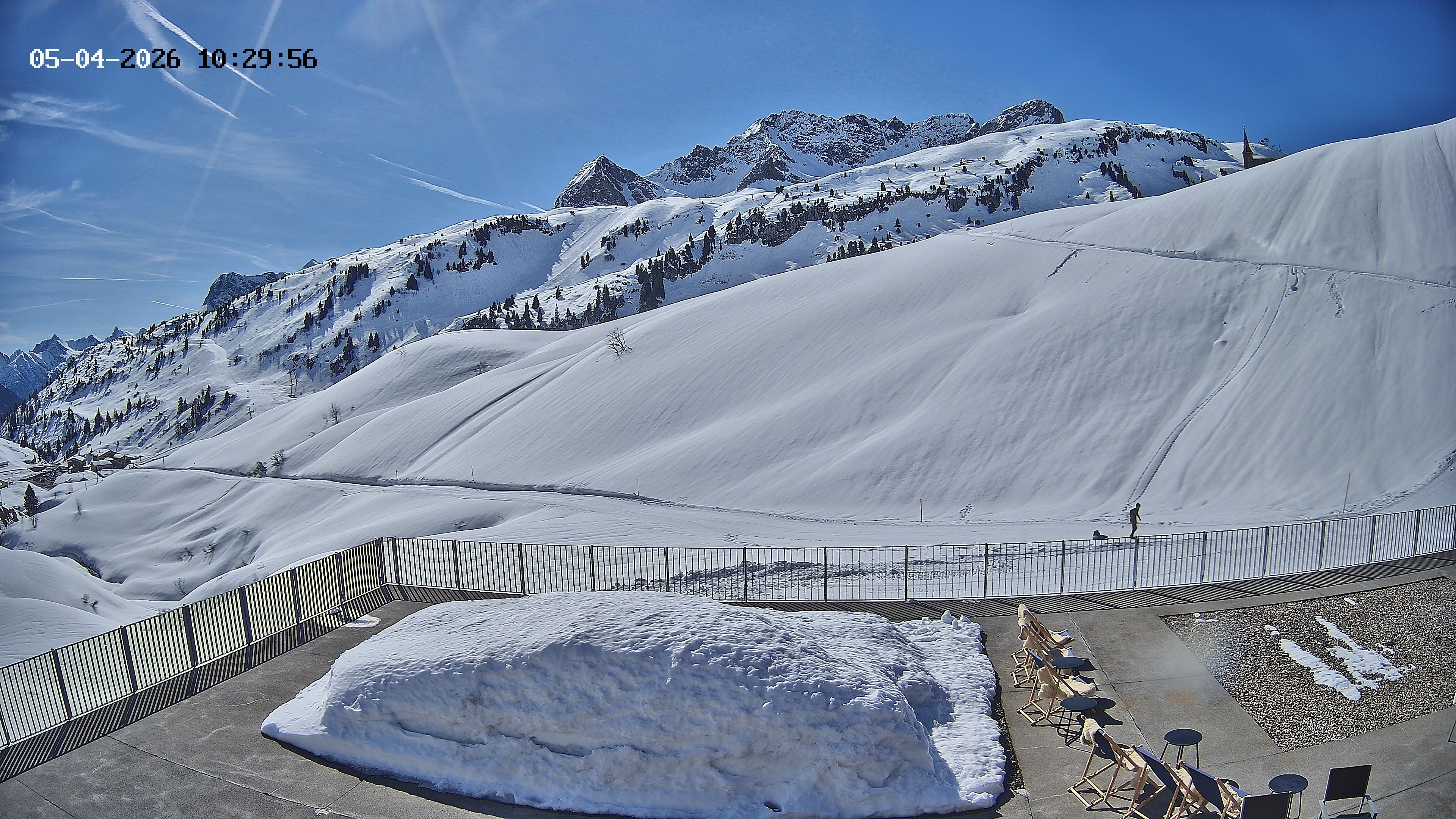 Archived image Webcam Hotel Adler at Warth