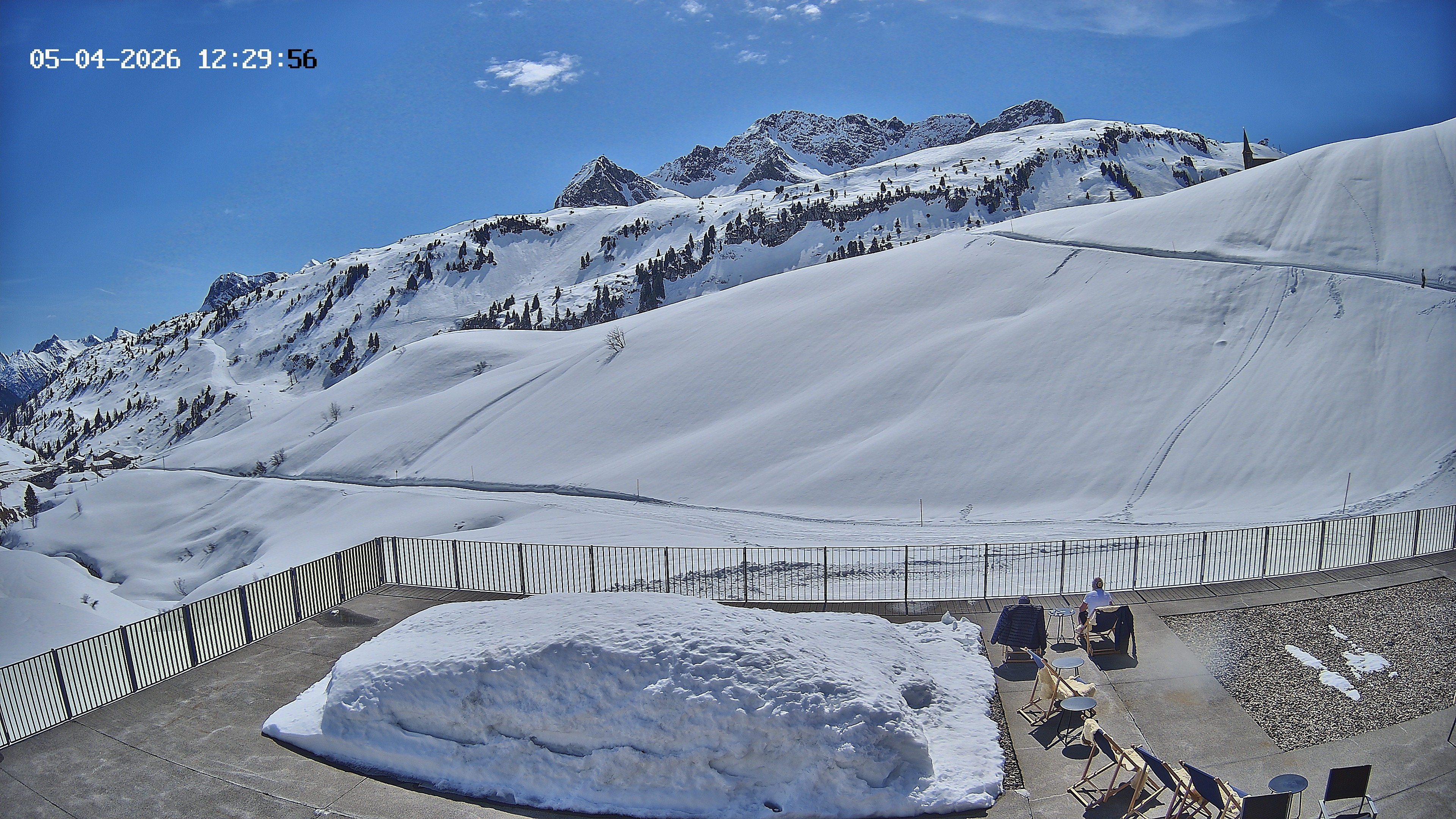 Archived image Webcam Hotel Adler at Warth