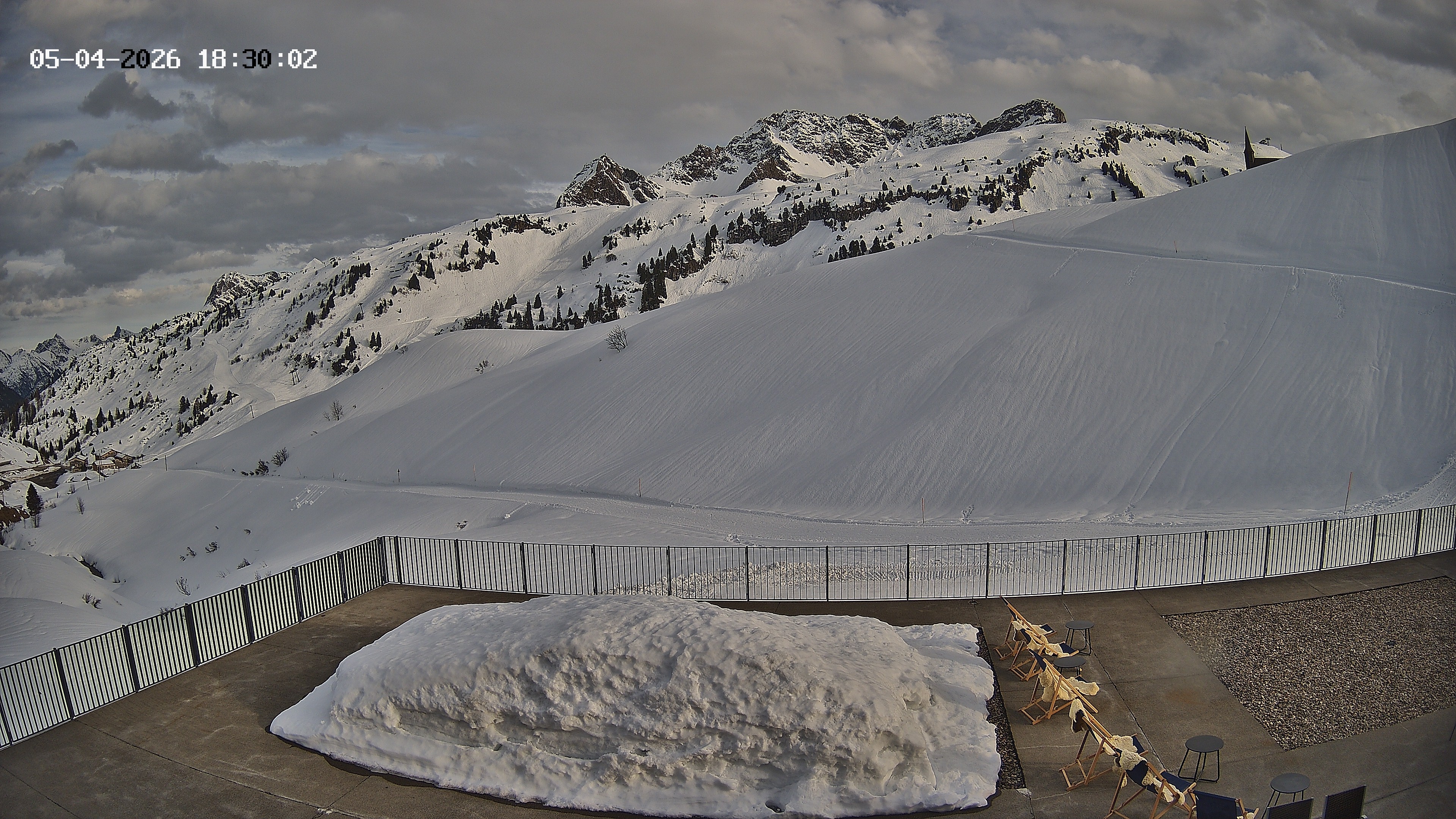 Archived image Webcam Hotel Adler at Warth