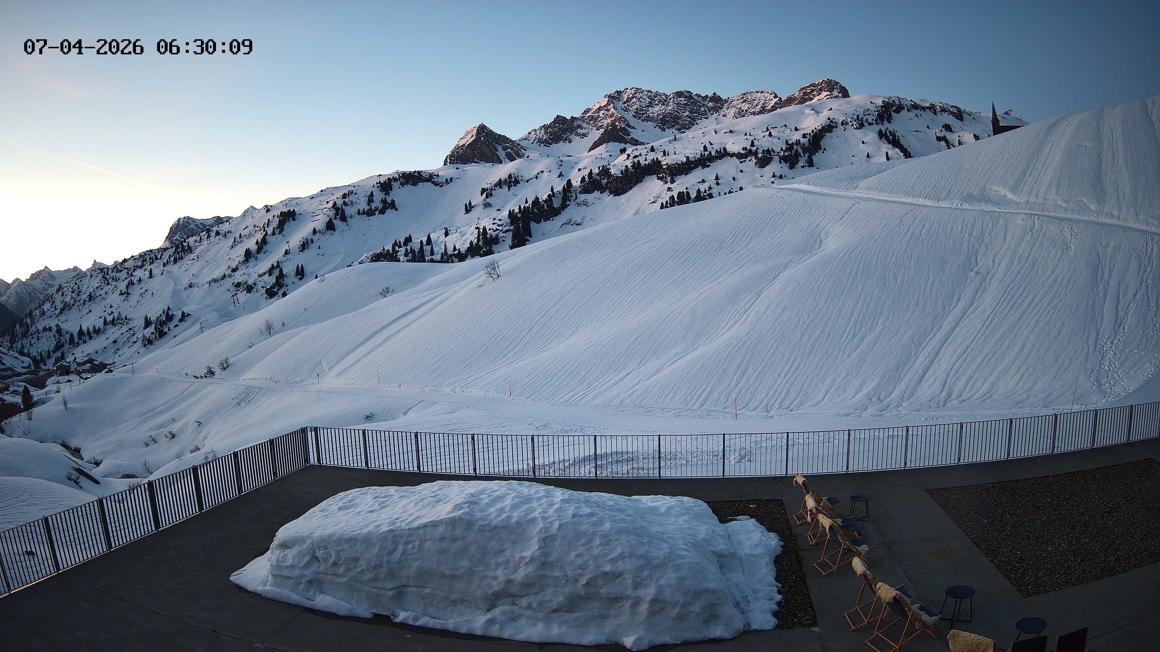 Archiv Foto Webcam Hotel Adler in Warth