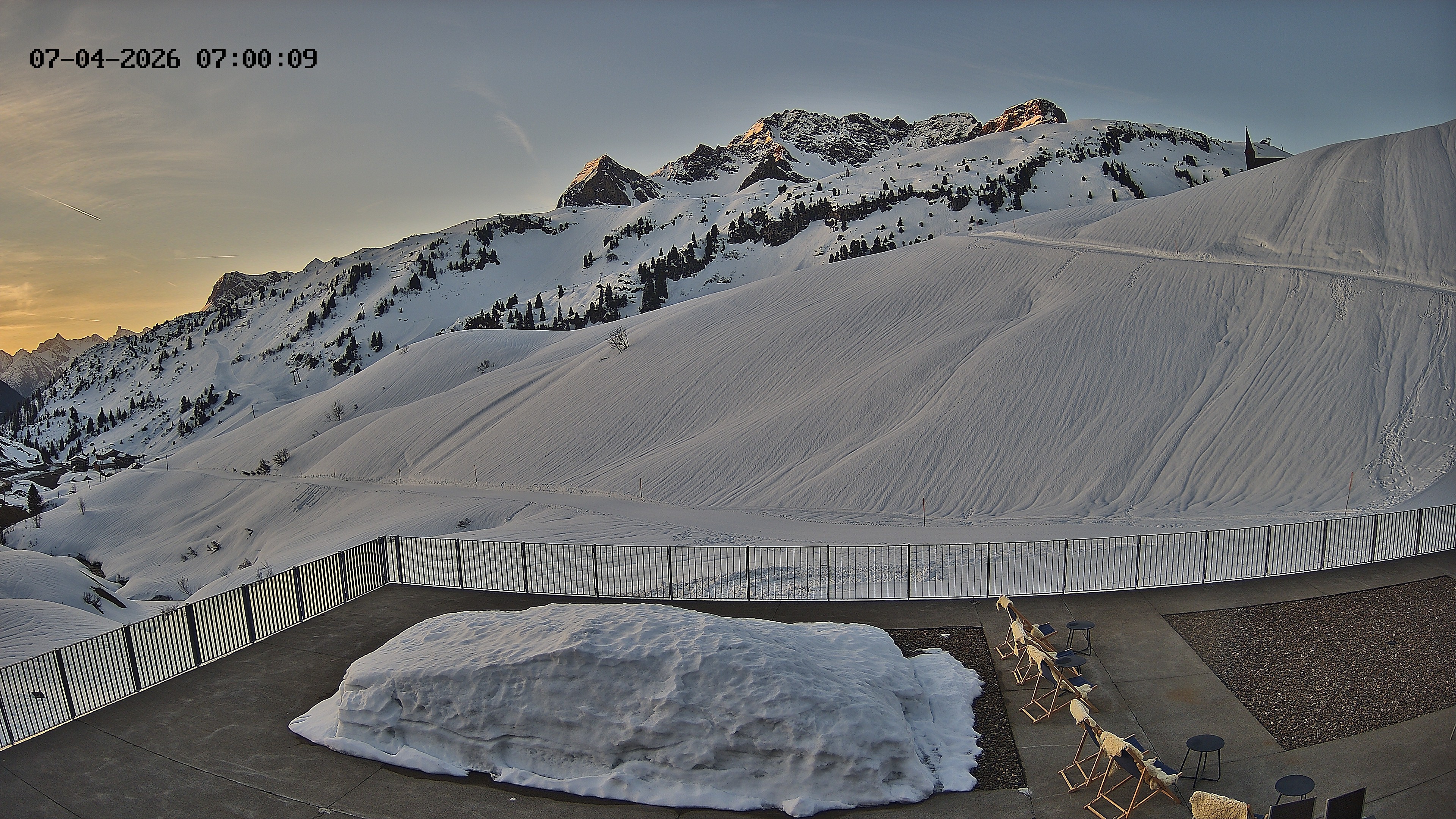 Archiv Foto Webcam Hotel Adler in Warth