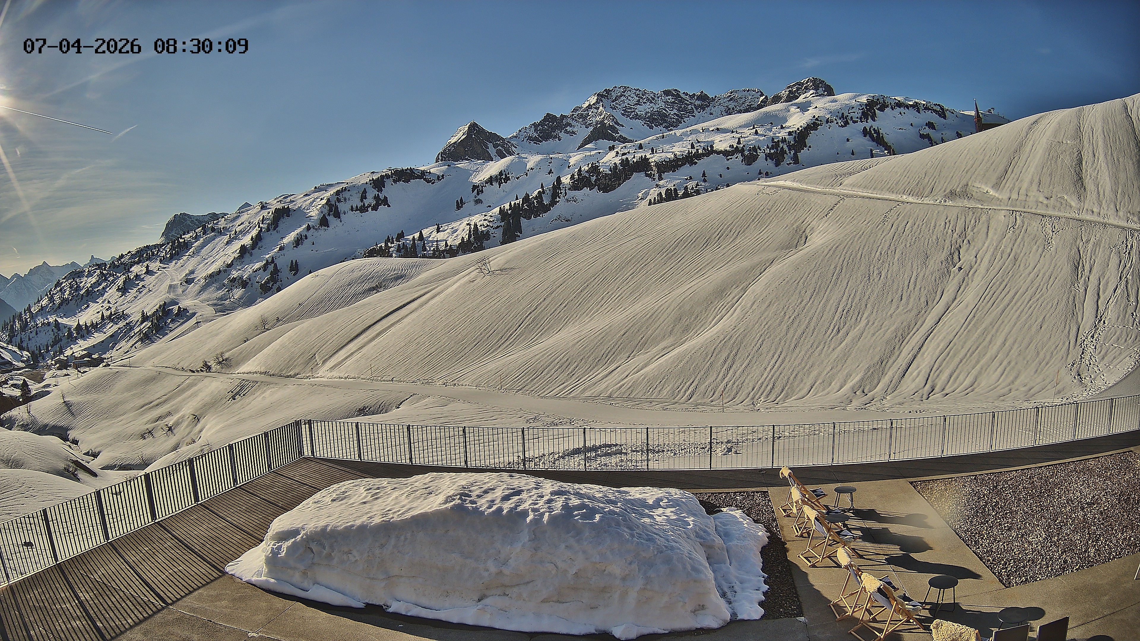 Archiv Foto Webcam Hotel Adler in Warth