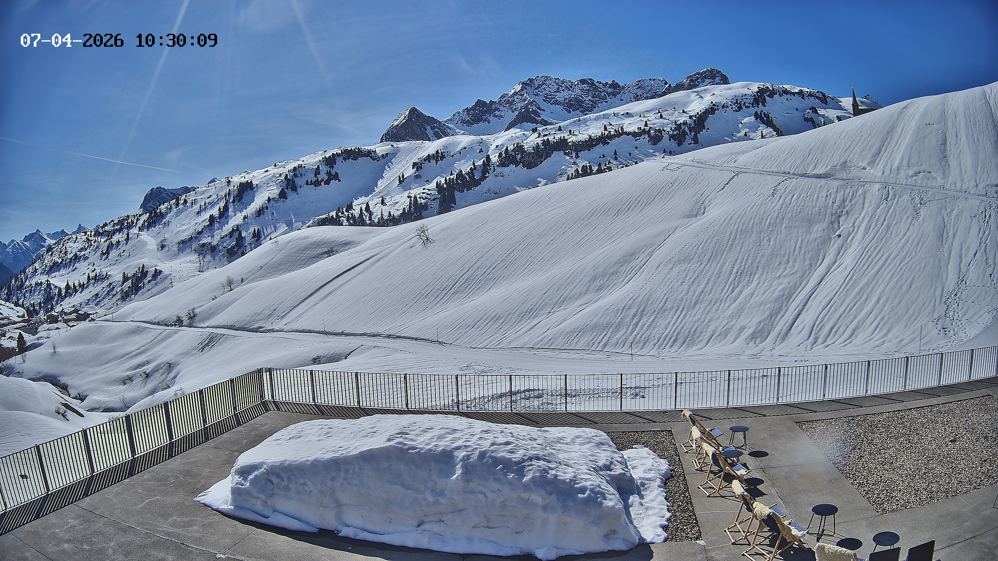 Archiv Foto Webcam Hotel Adler in Warth