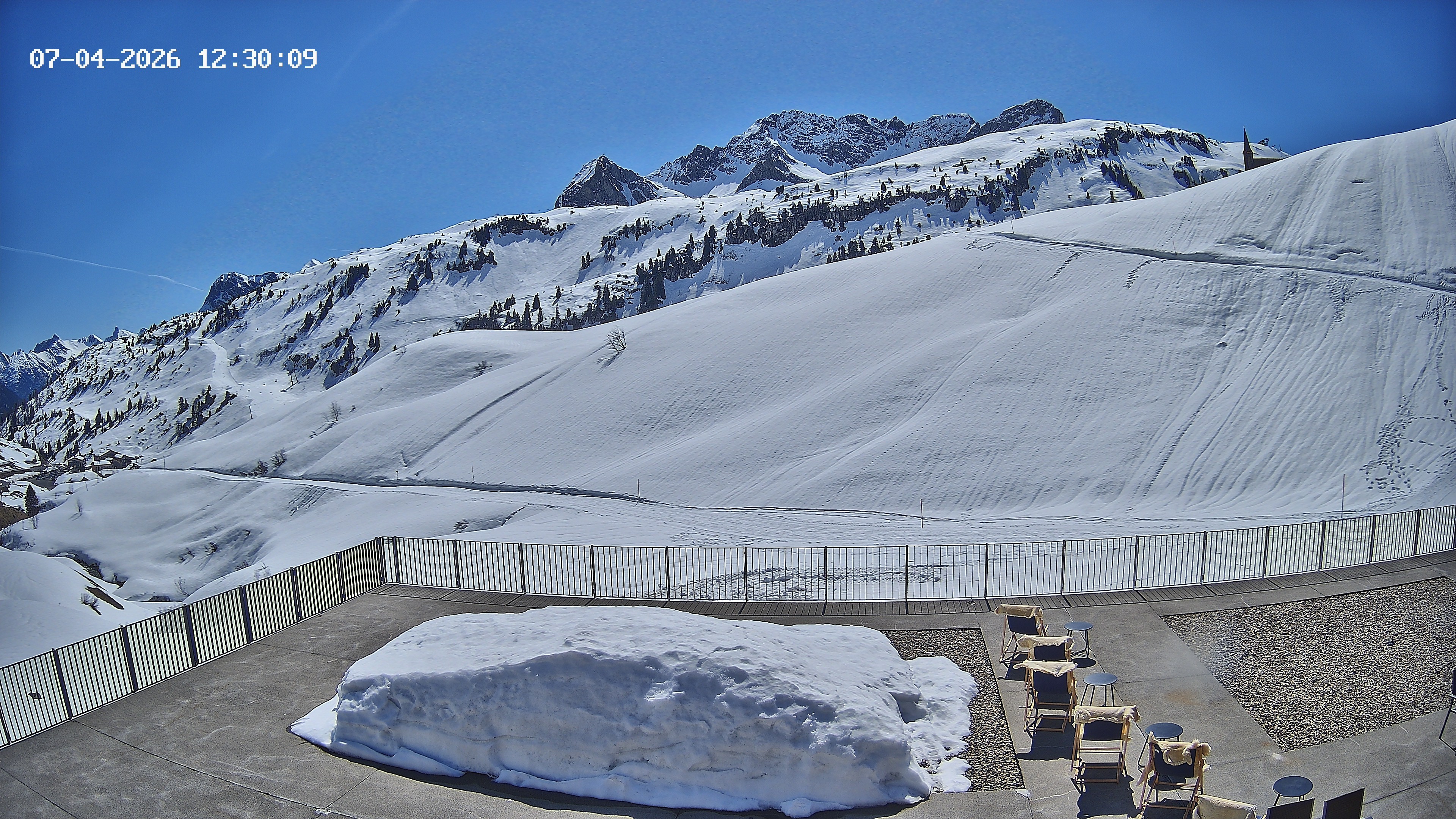 Archiv Foto Webcam Hotel Adler in Warth