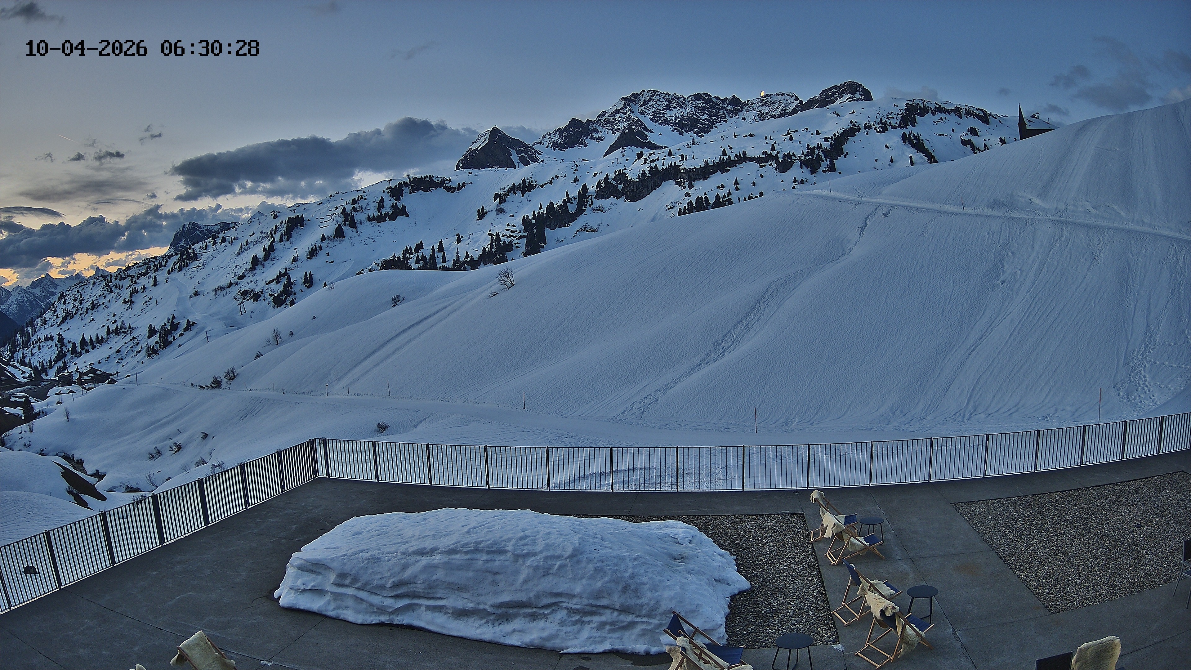 Archiv Foto Webcam Hotel Adler in Warth