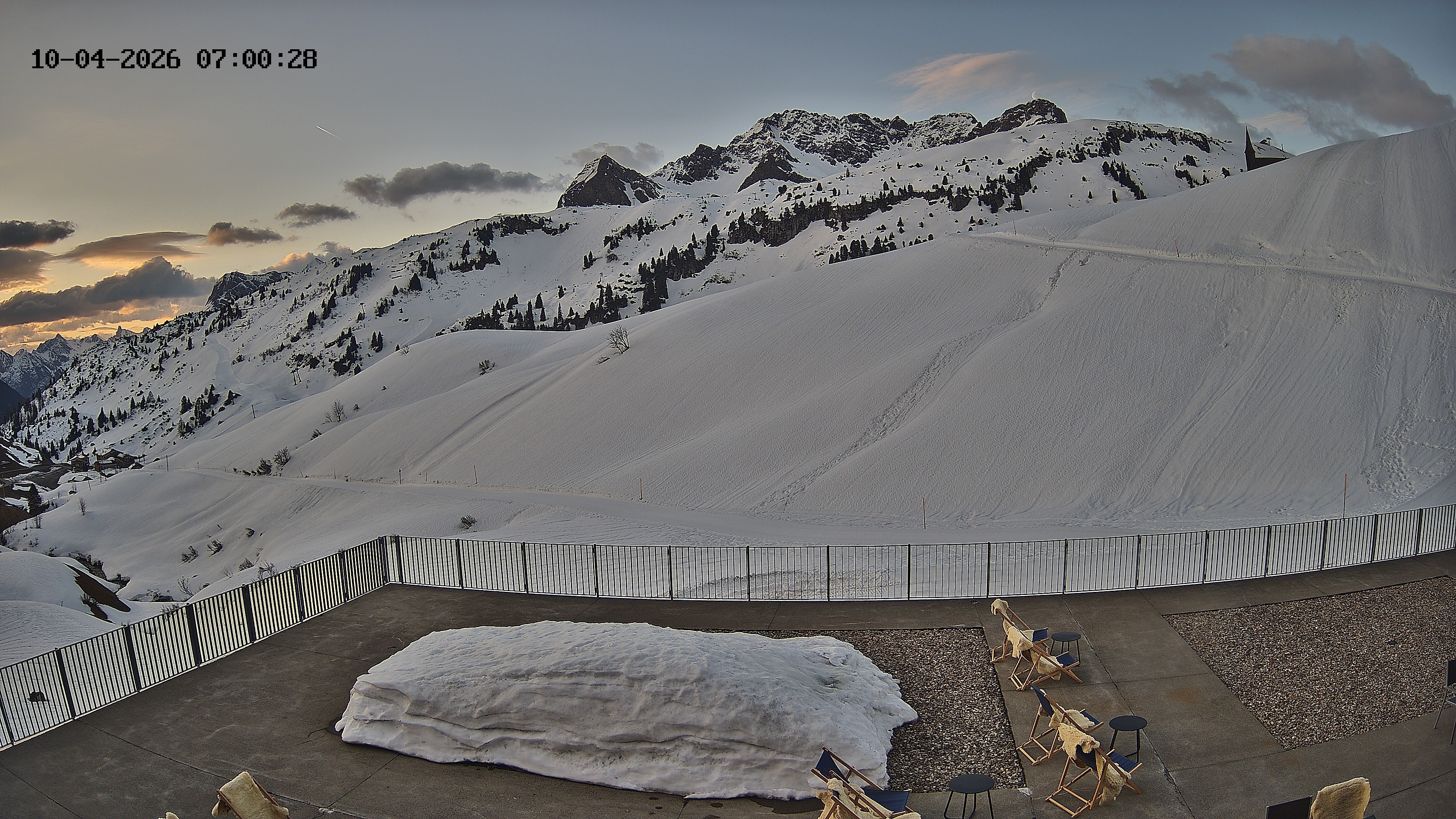 Archiv Foto Webcam Hotel Adler in Warth