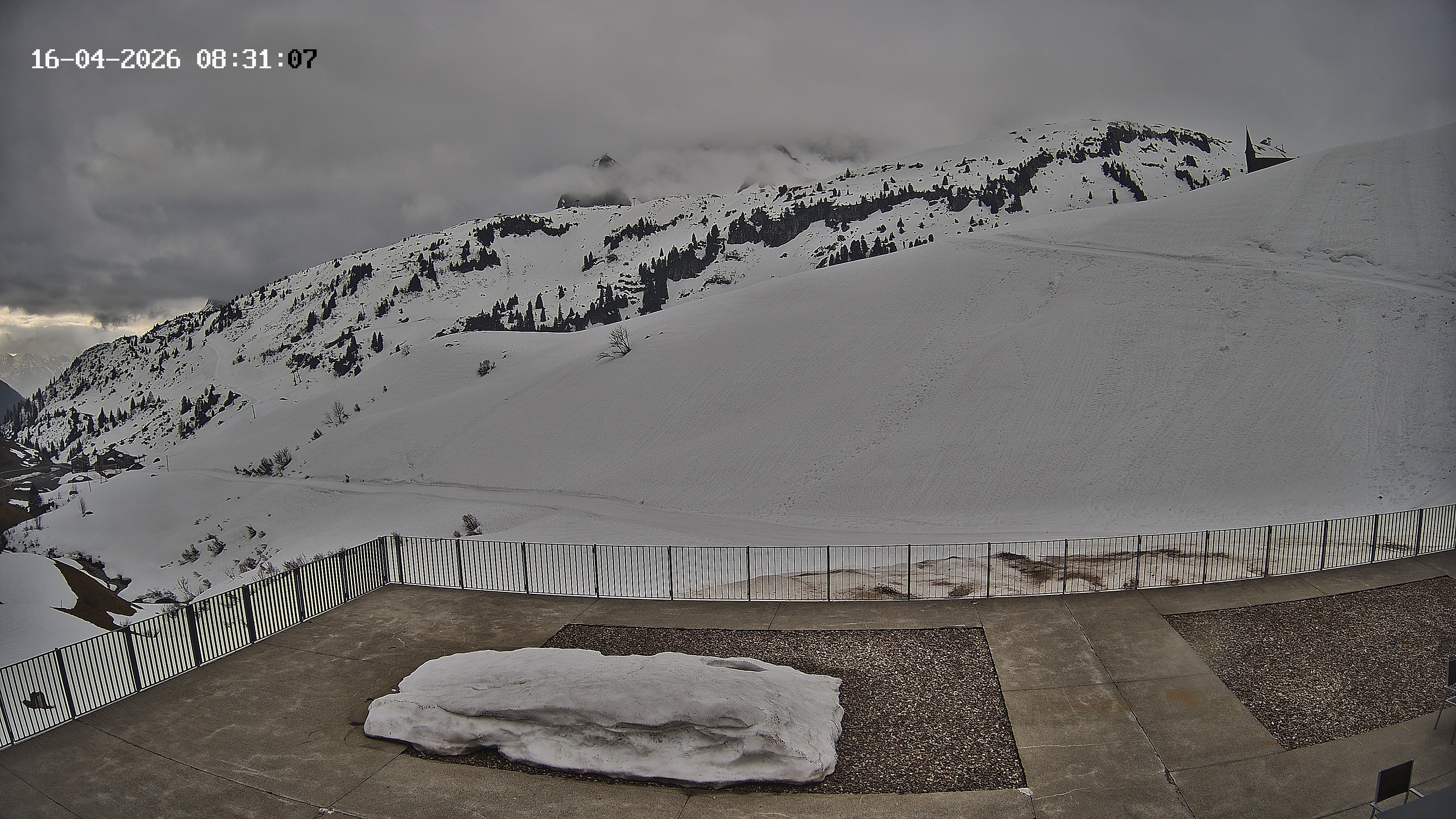 Archiv Foto Webcam Hotel Adler in Warth