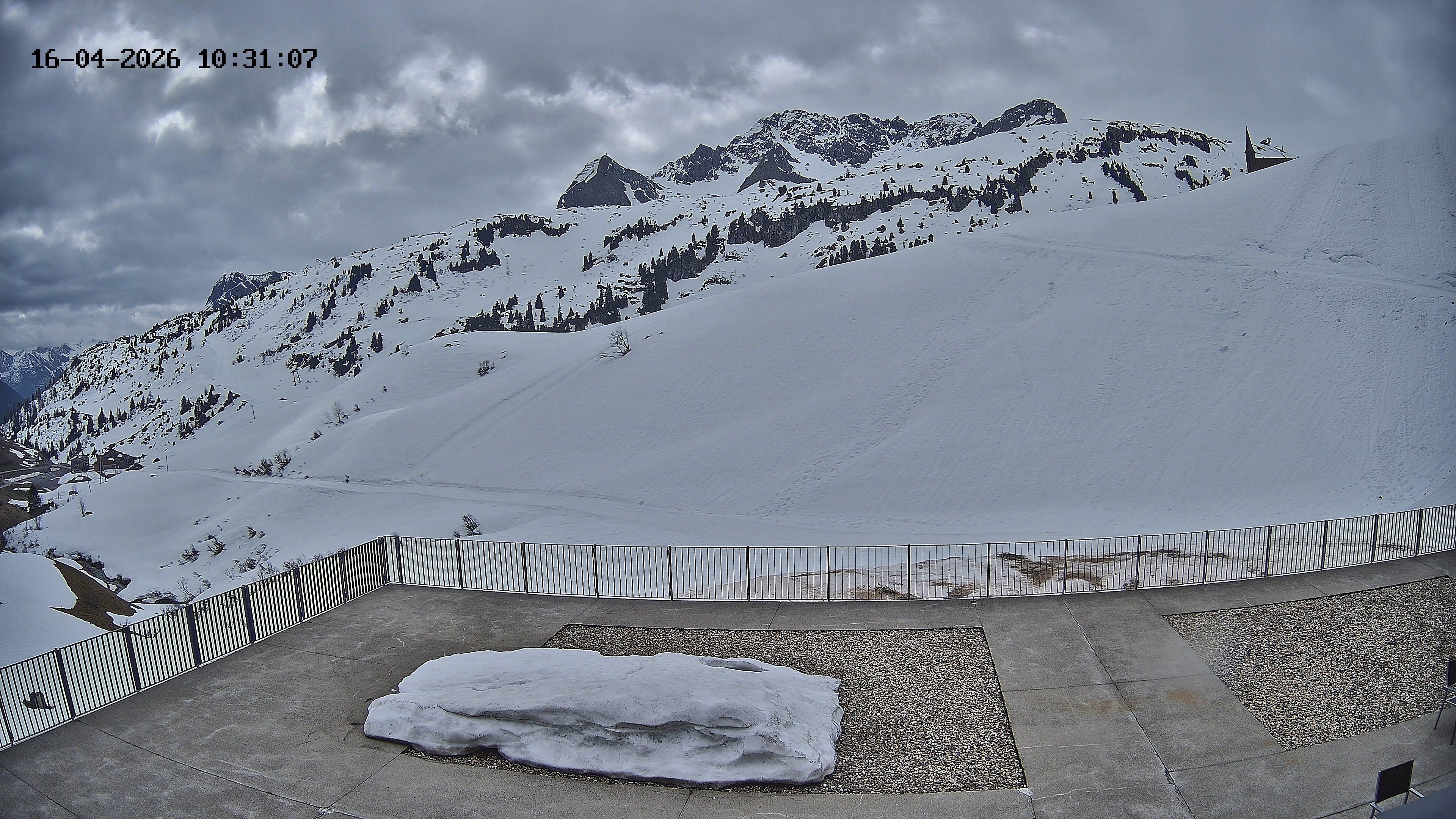 Archiv Foto Webcam Hotel Adler in Warth