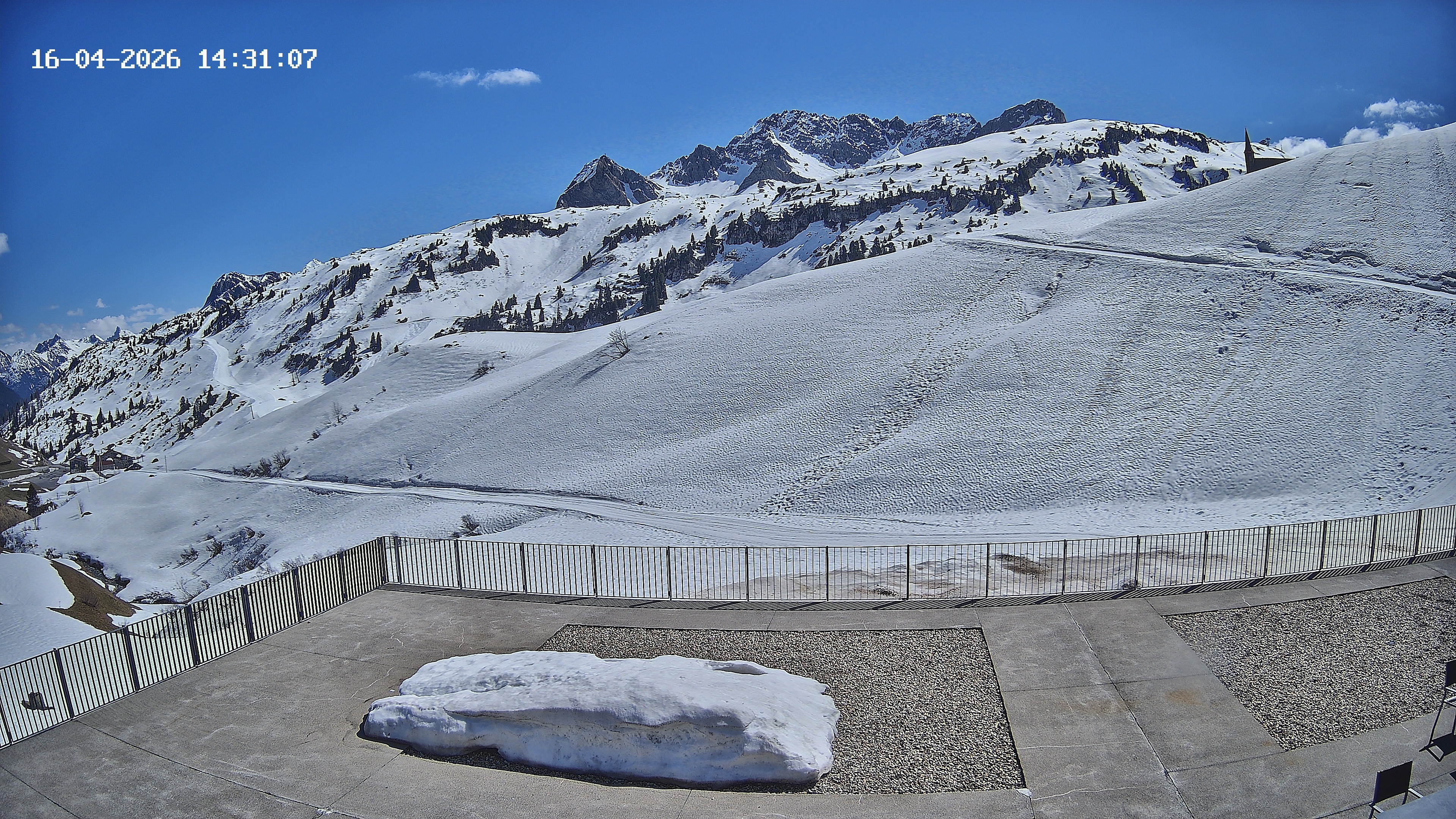 Archiv Foto Webcam Hotel Adler in Warth