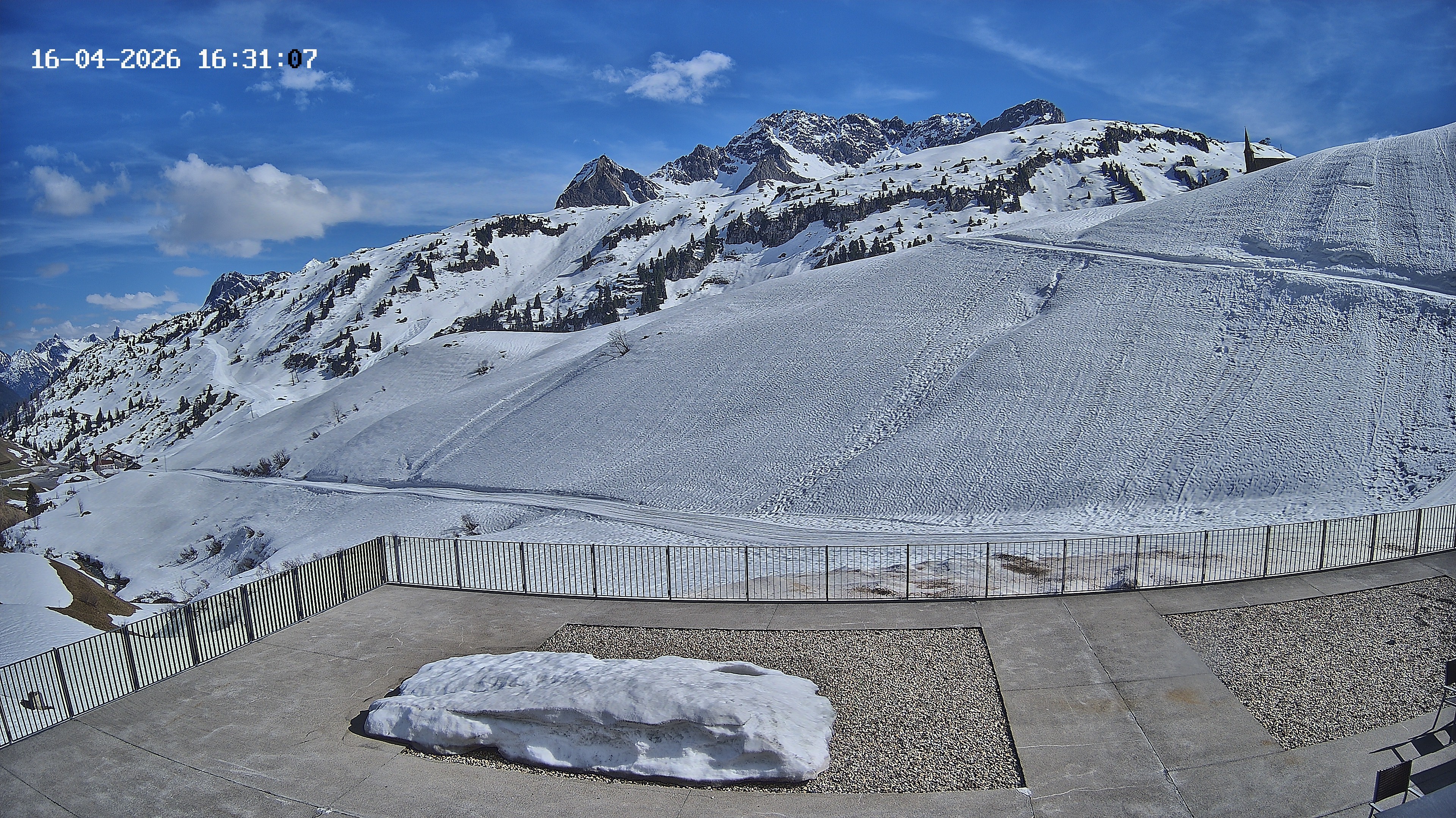 Archiv Foto Webcam Hotel Adler in Warth