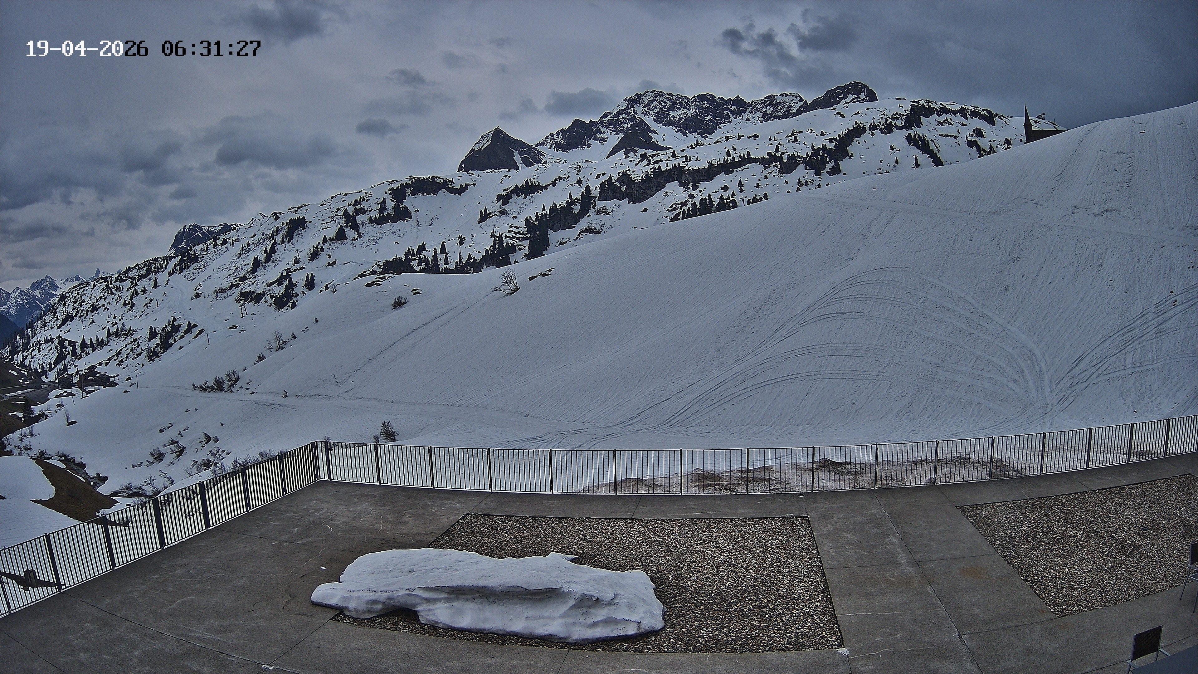 Archiv Foto Webcam Hotel Adler in Warth