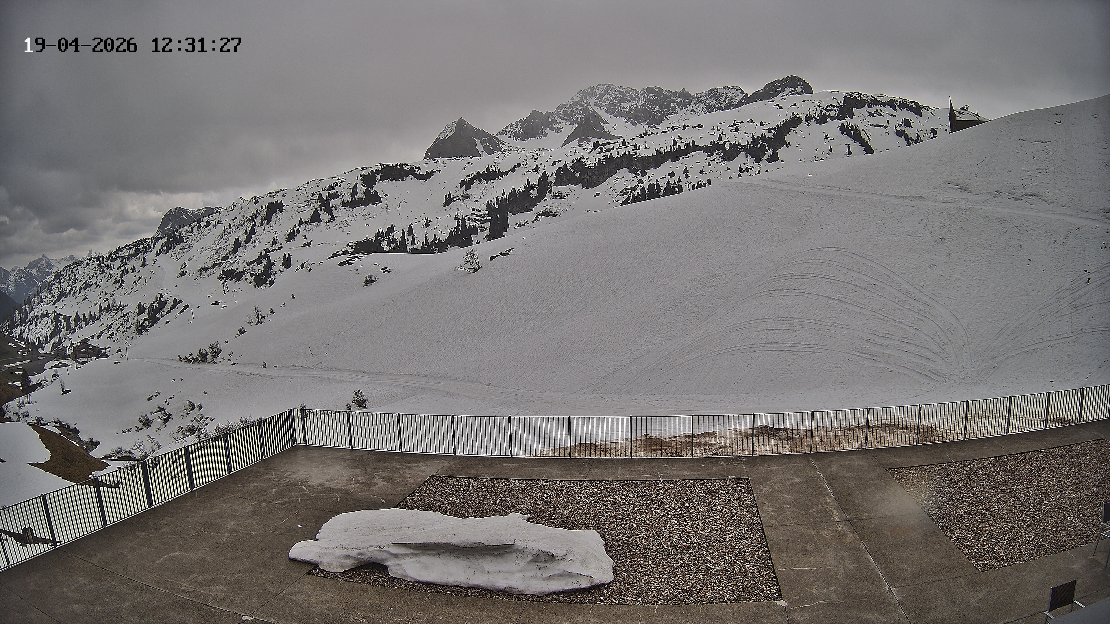 Archived image Webcam Hotel Adler at Warth