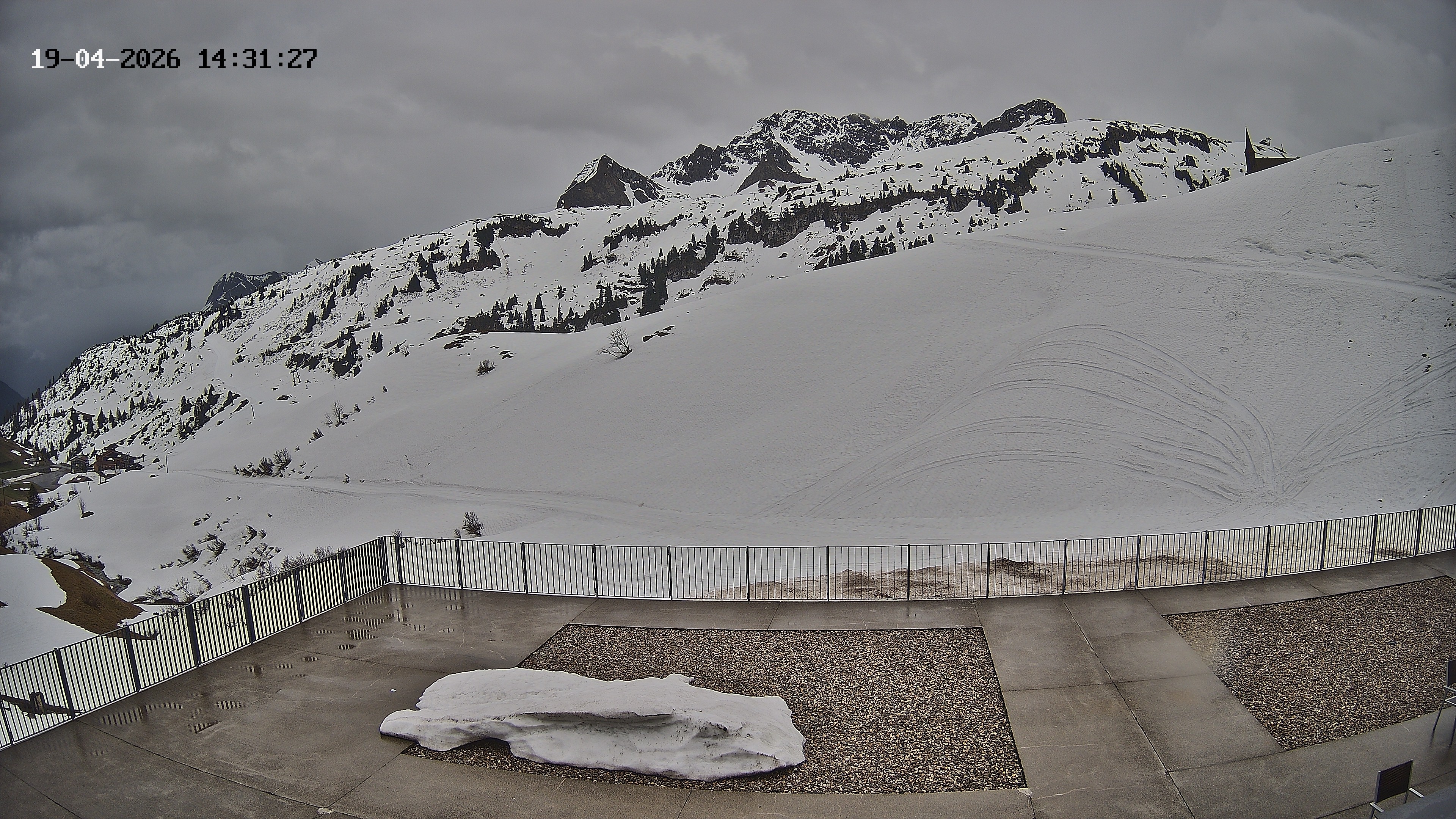 Archived image Webcam Hotel Adler at Warth