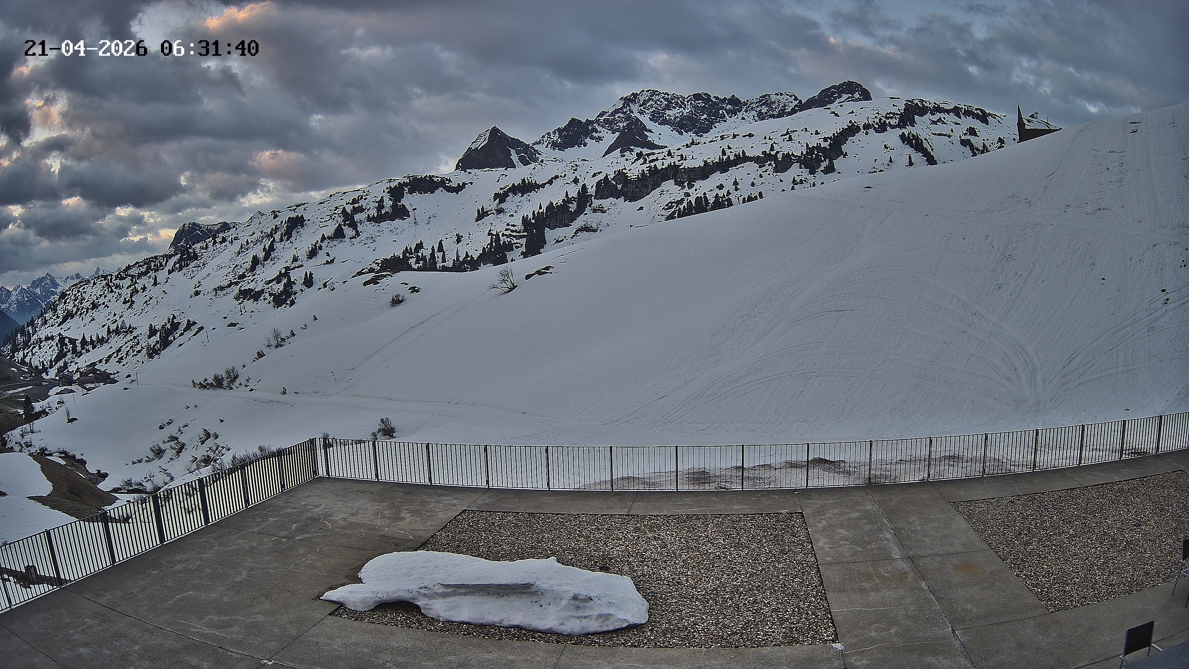 Archiv Foto Webcam Hotel Adler in Warth