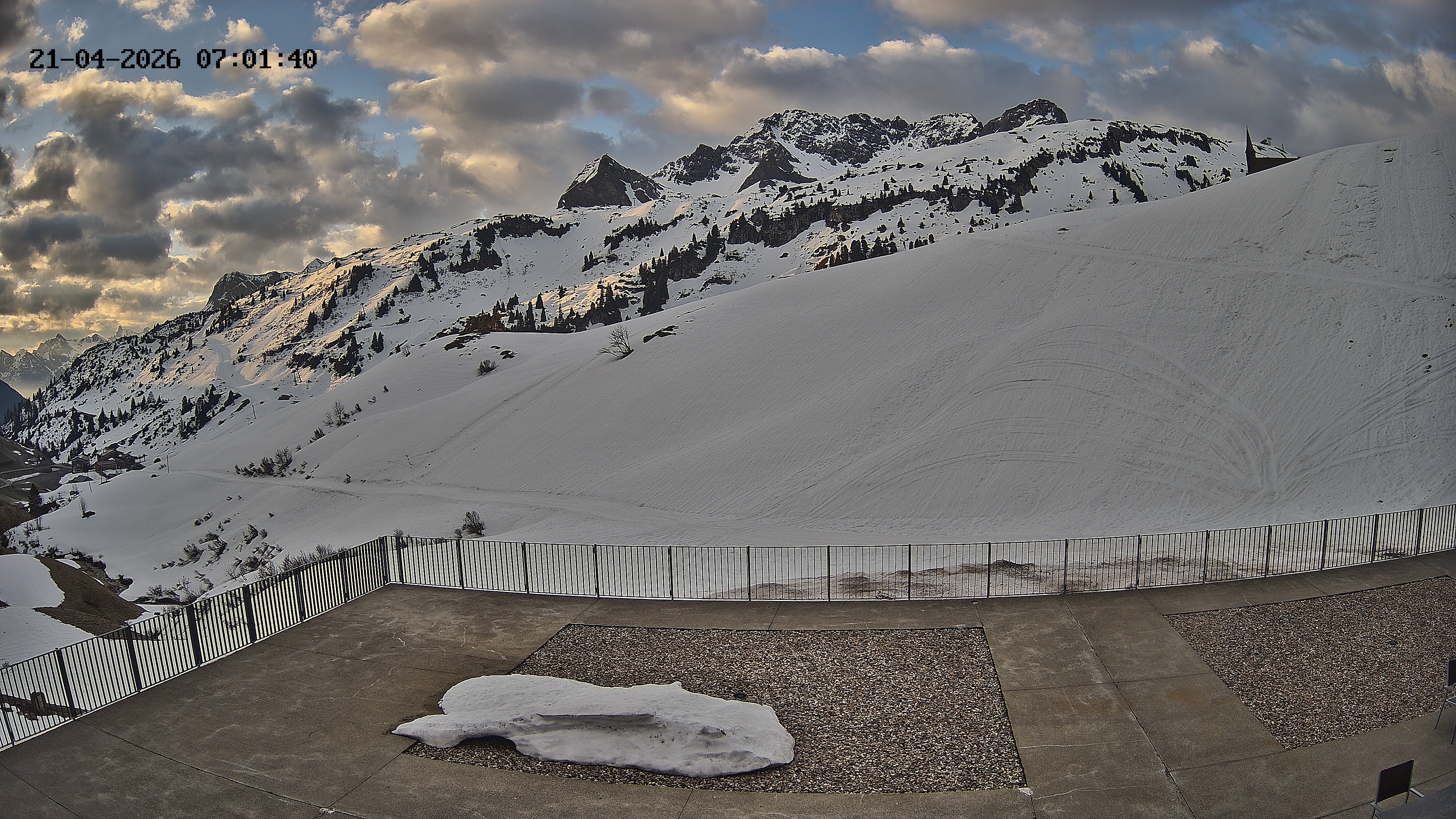 Archiv Foto Webcam Hotel Adler in Warth