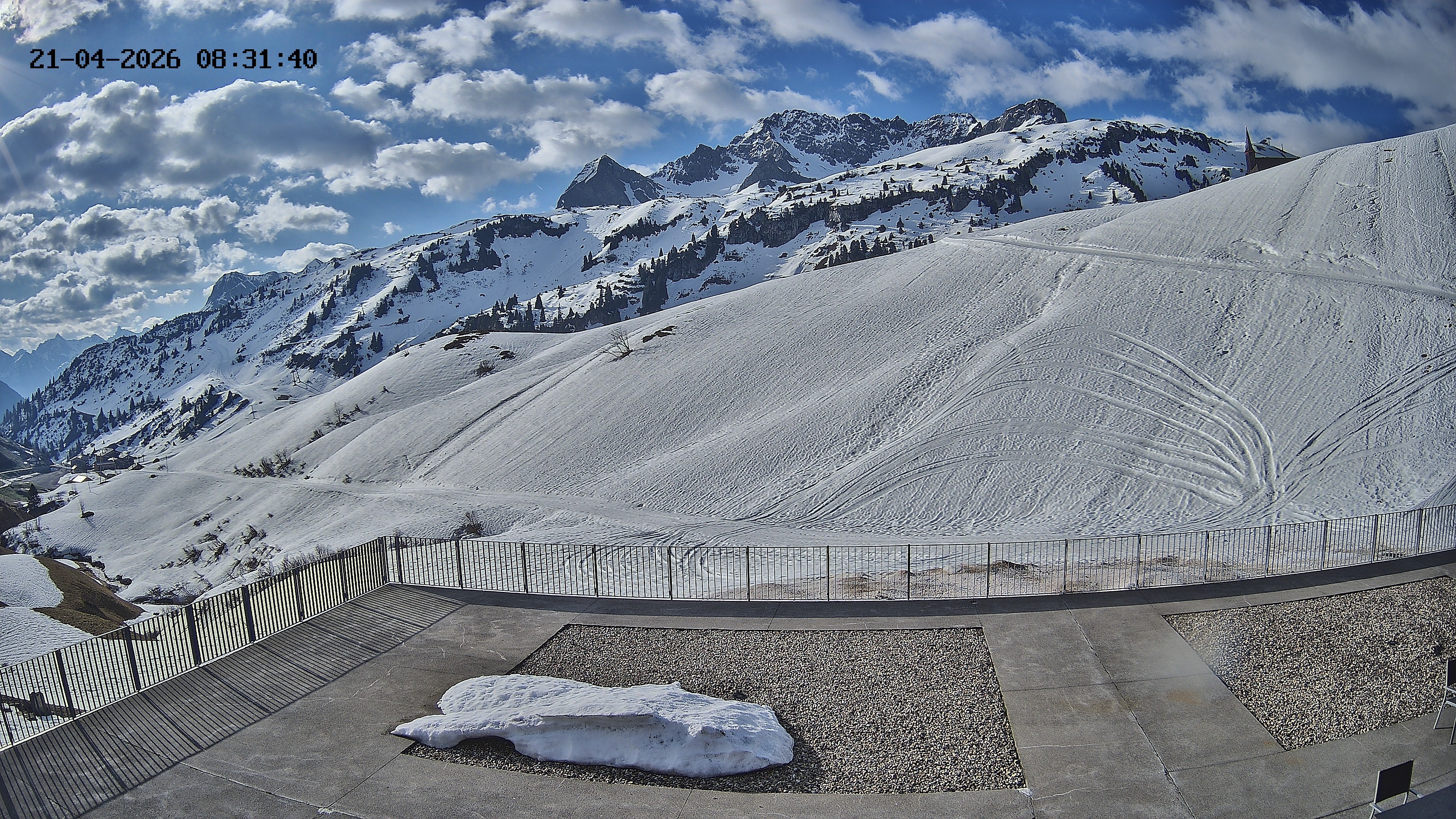 Archiv Foto Webcam Hotel Adler in Warth