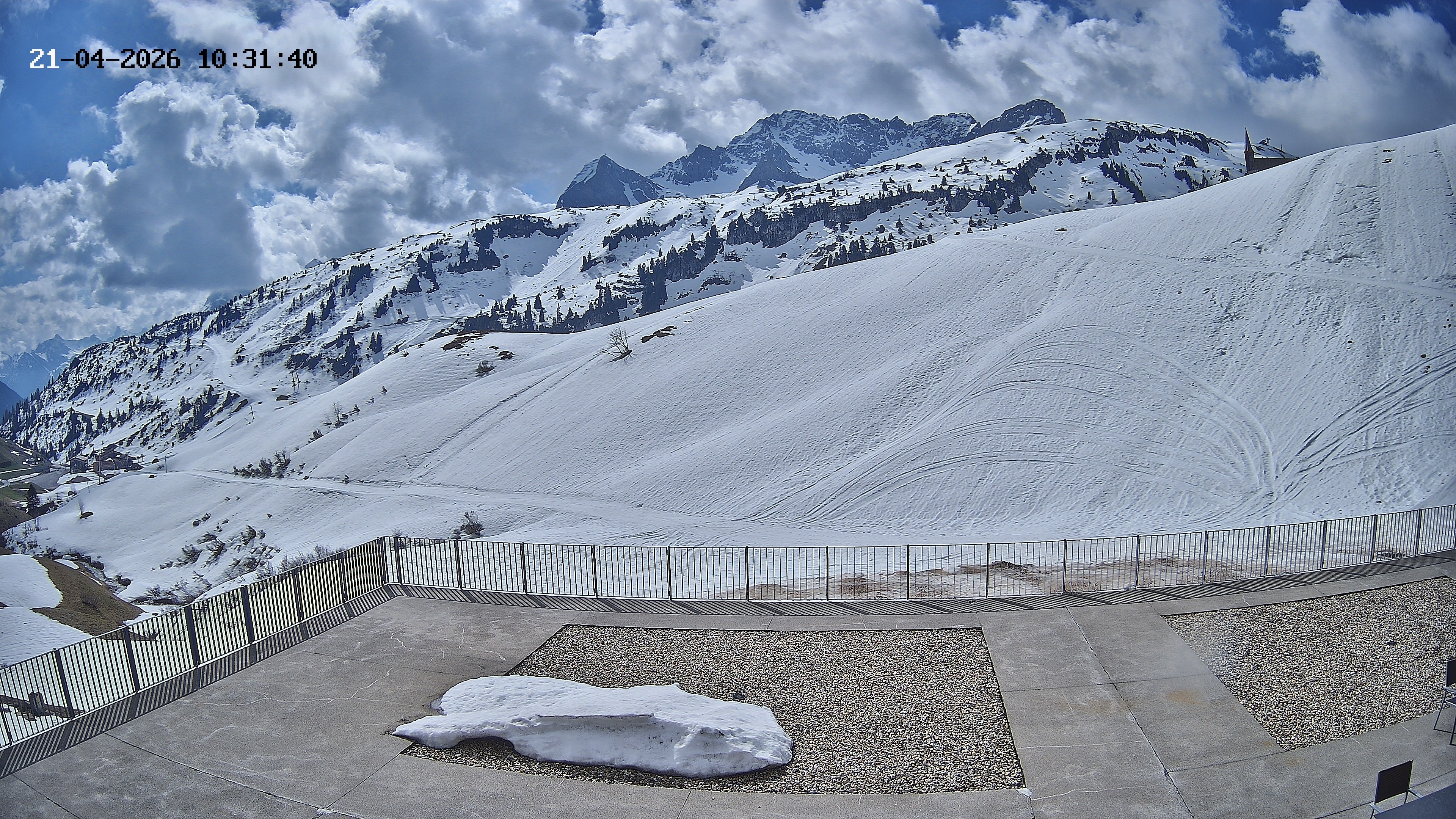 Archiv Foto Webcam Hotel Adler in Warth