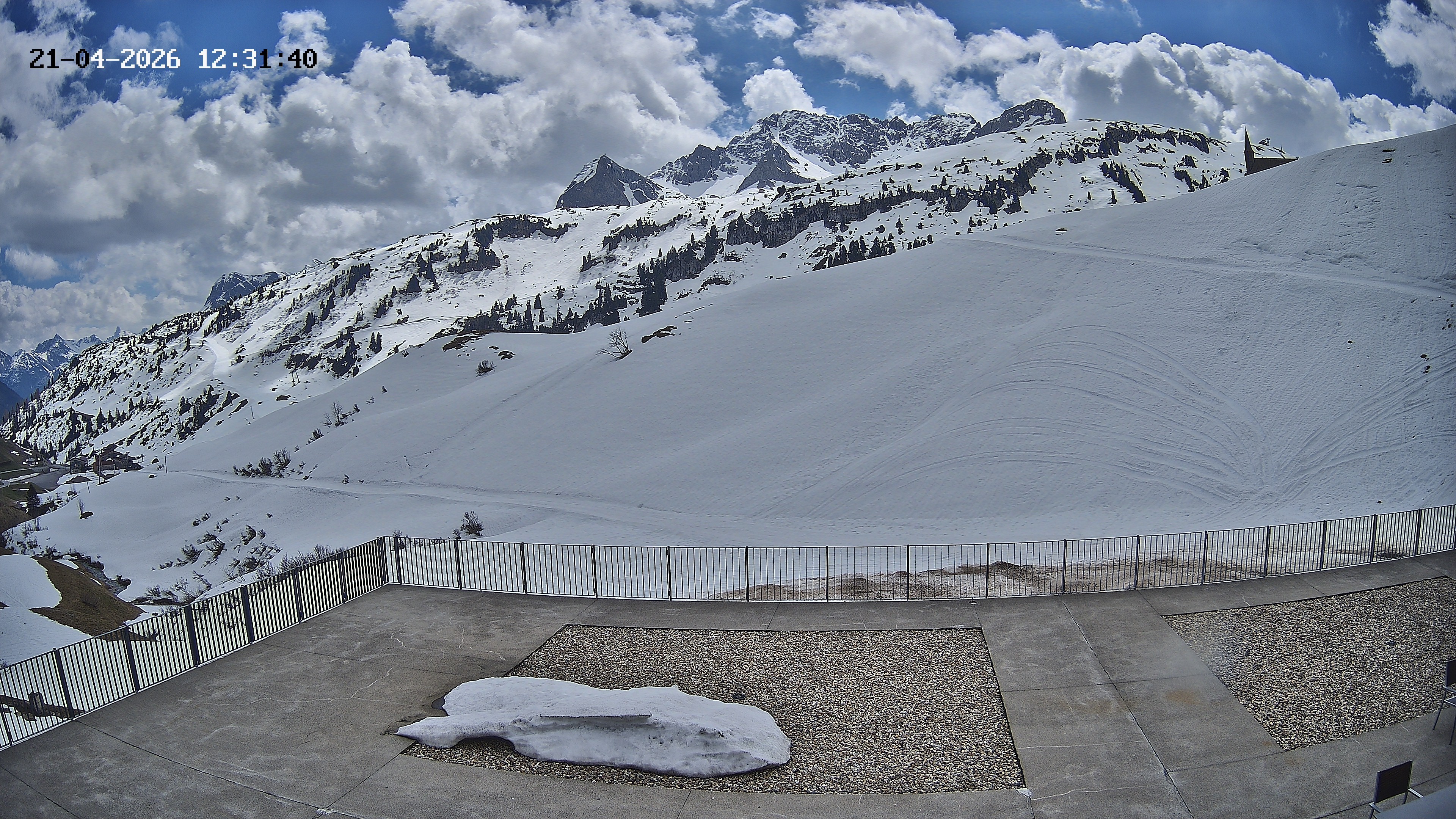 Archiv Foto Webcam Hotel Adler in Warth