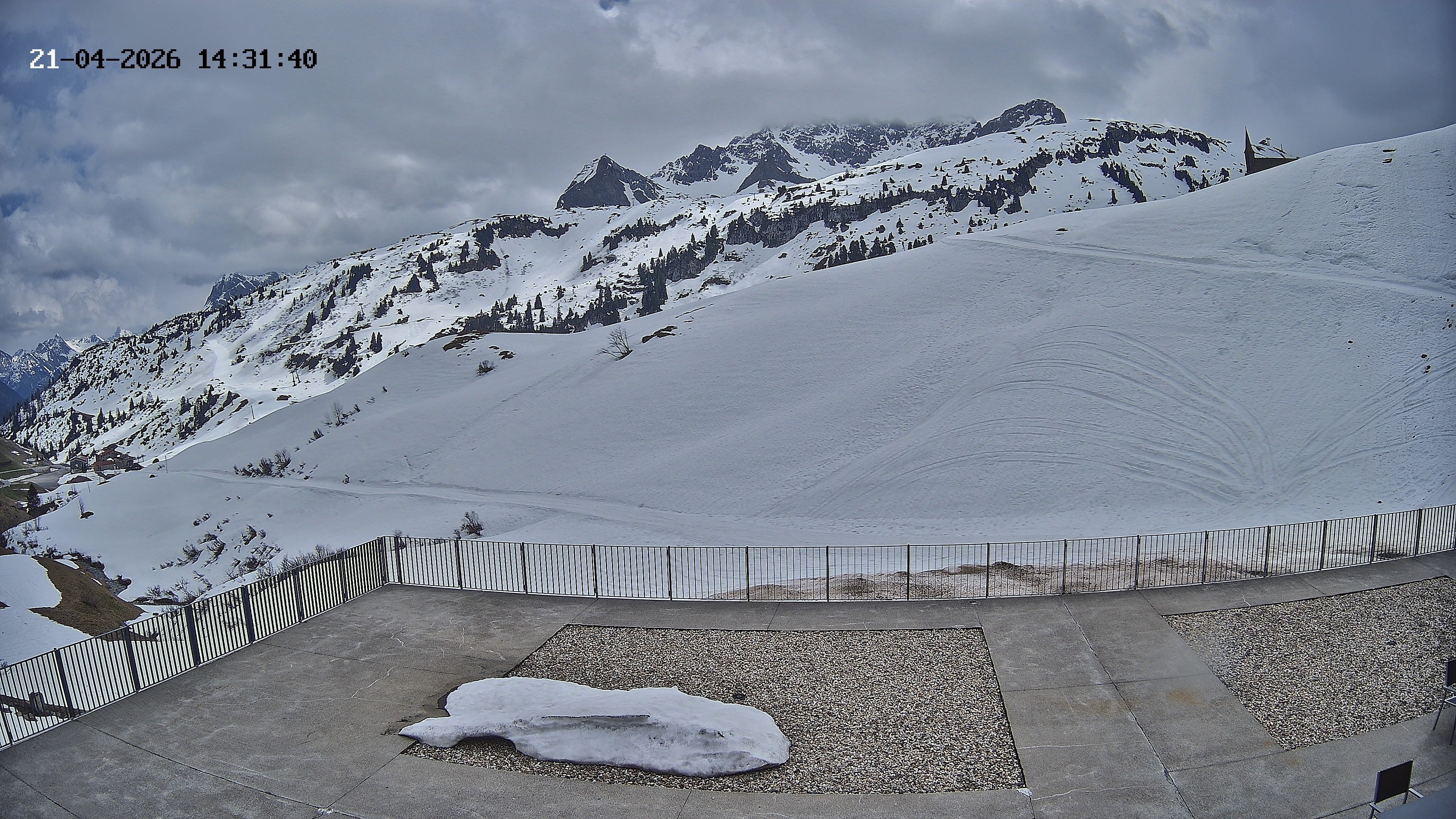 Archiv Foto Webcam Hotel Adler in Warth