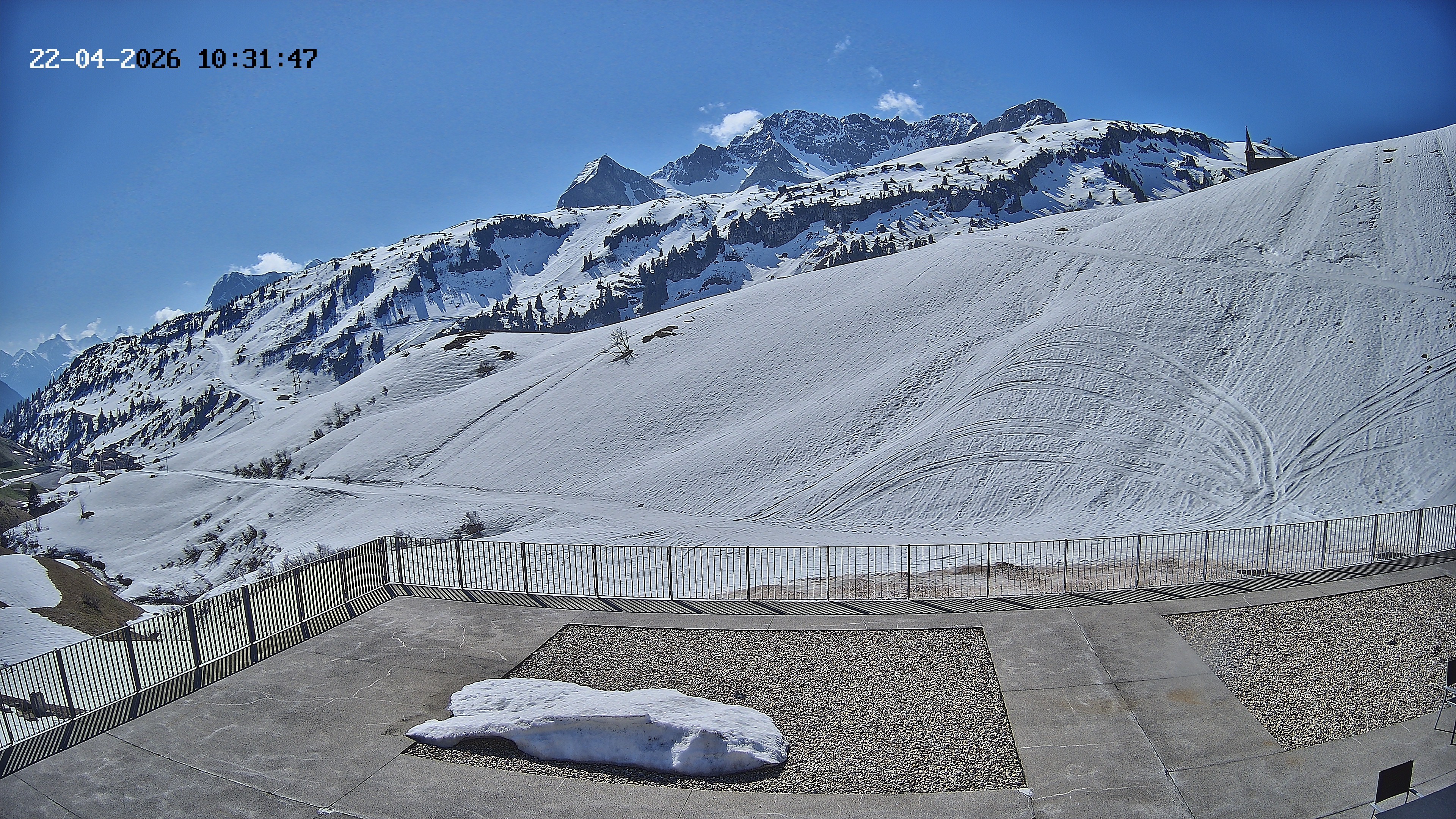 Archiv Foto Webcam Hotel Adler in Warth