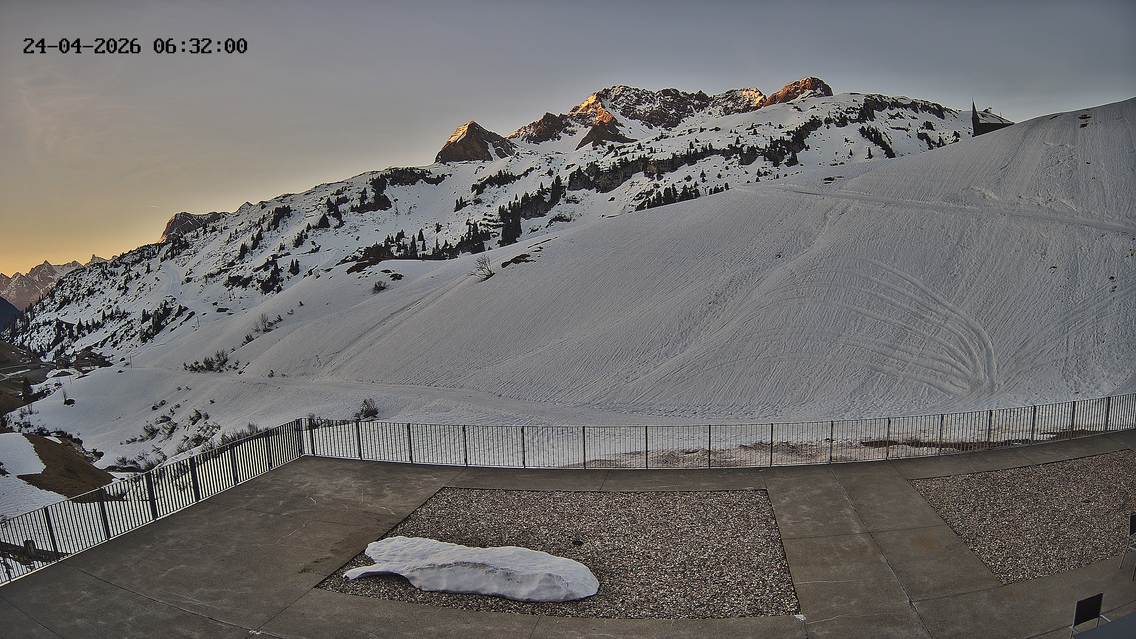 Archived image Webcam Hotel Adler at Warth