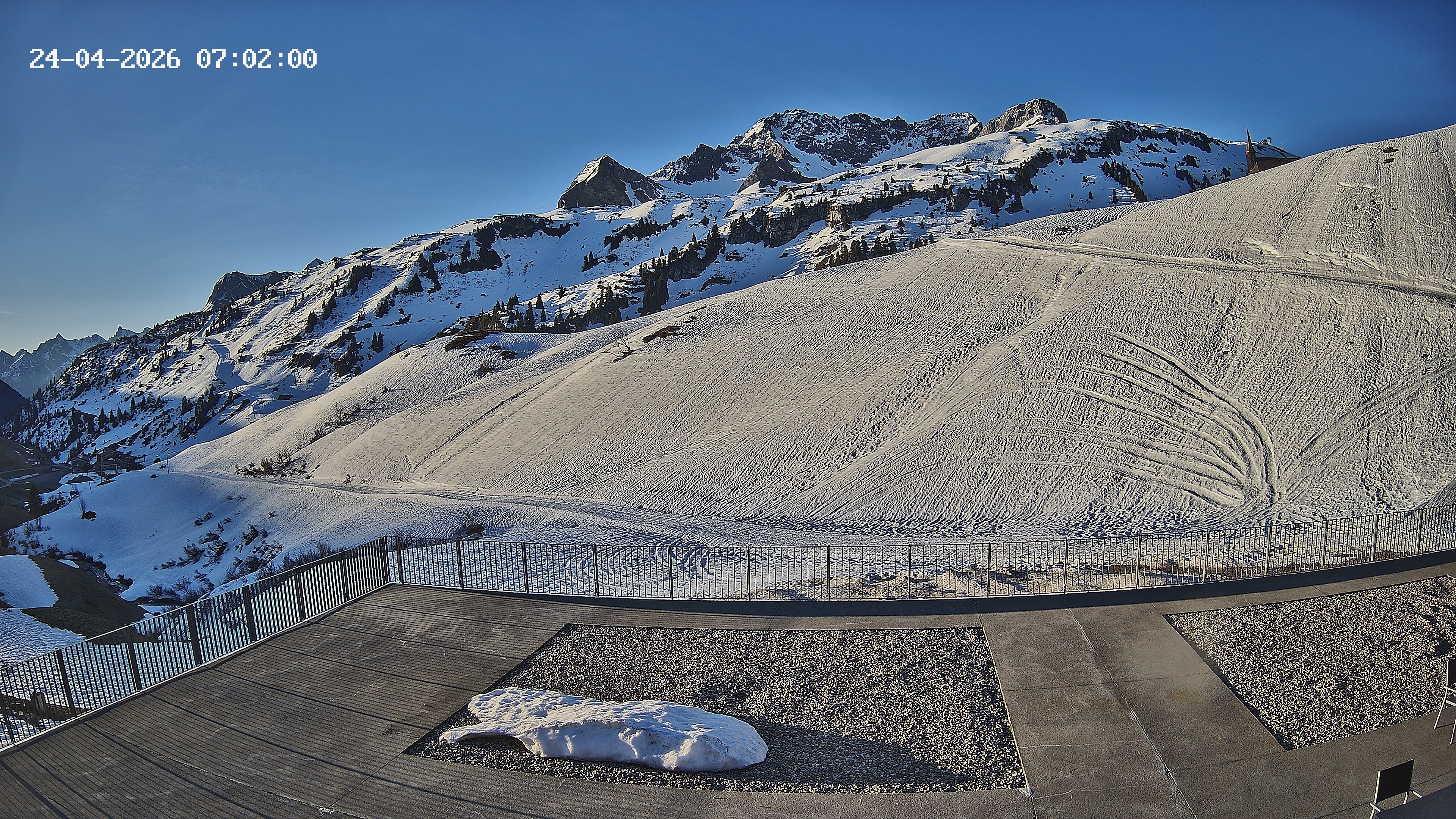 Archived image Webcam Hotel Adler at Warth