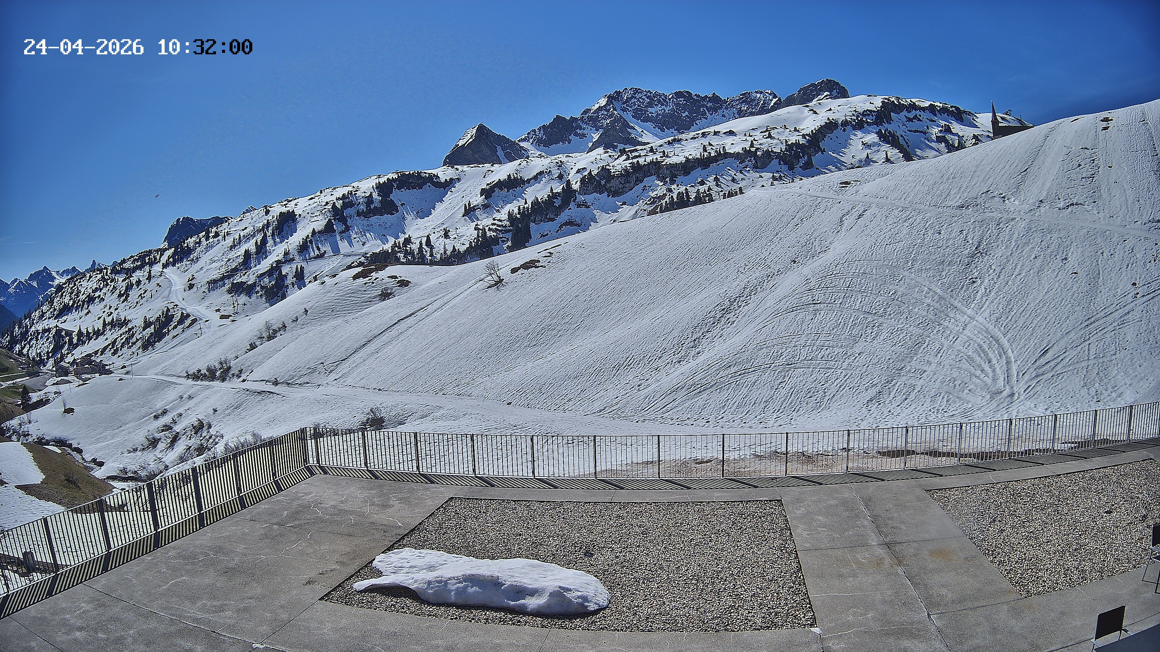 Archived image Webcam Hotel Adler at Warth