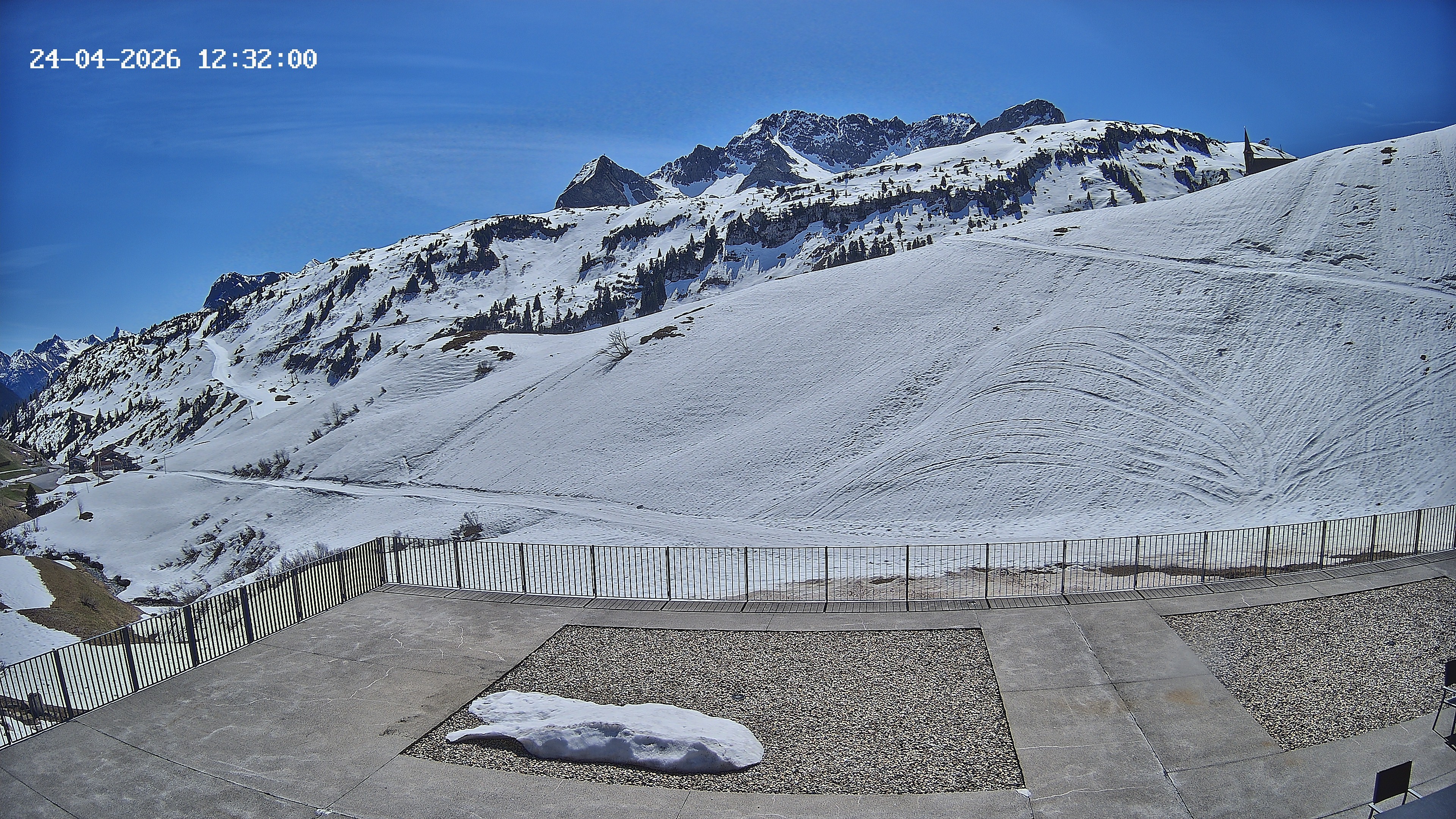 Archiv Foto Webcam Hotel Adler in Warth