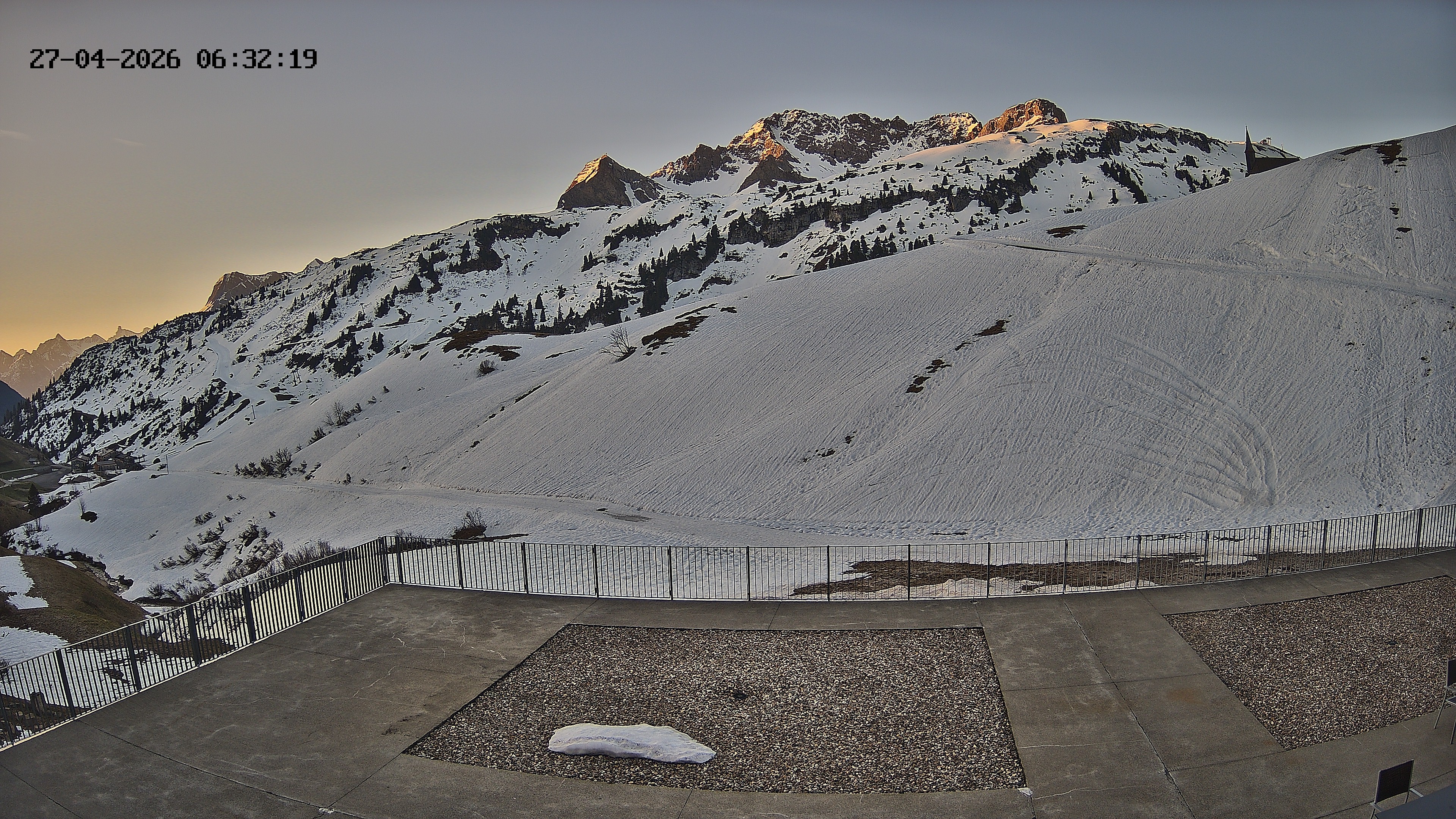 Archiv Foto Webcam Hotel Adler in Warth