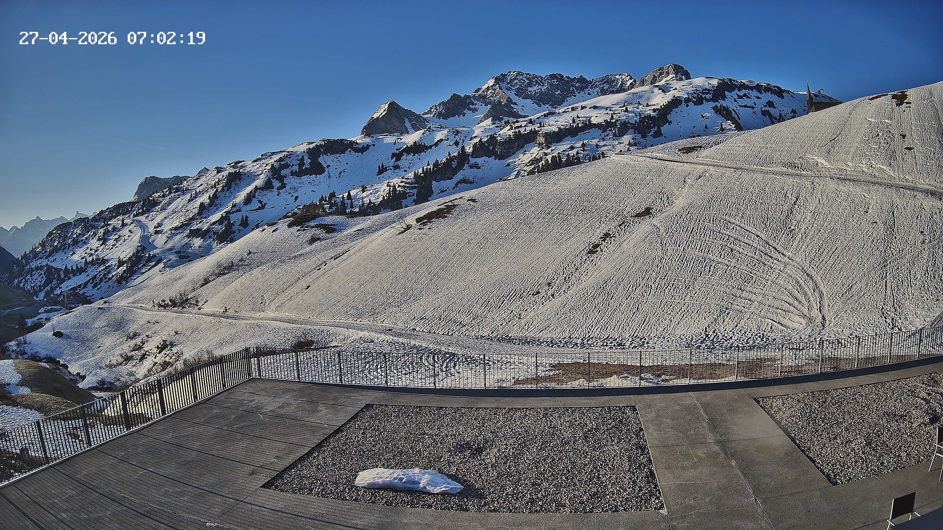 Archiv Foto Webcam Hotel Adler in Warth