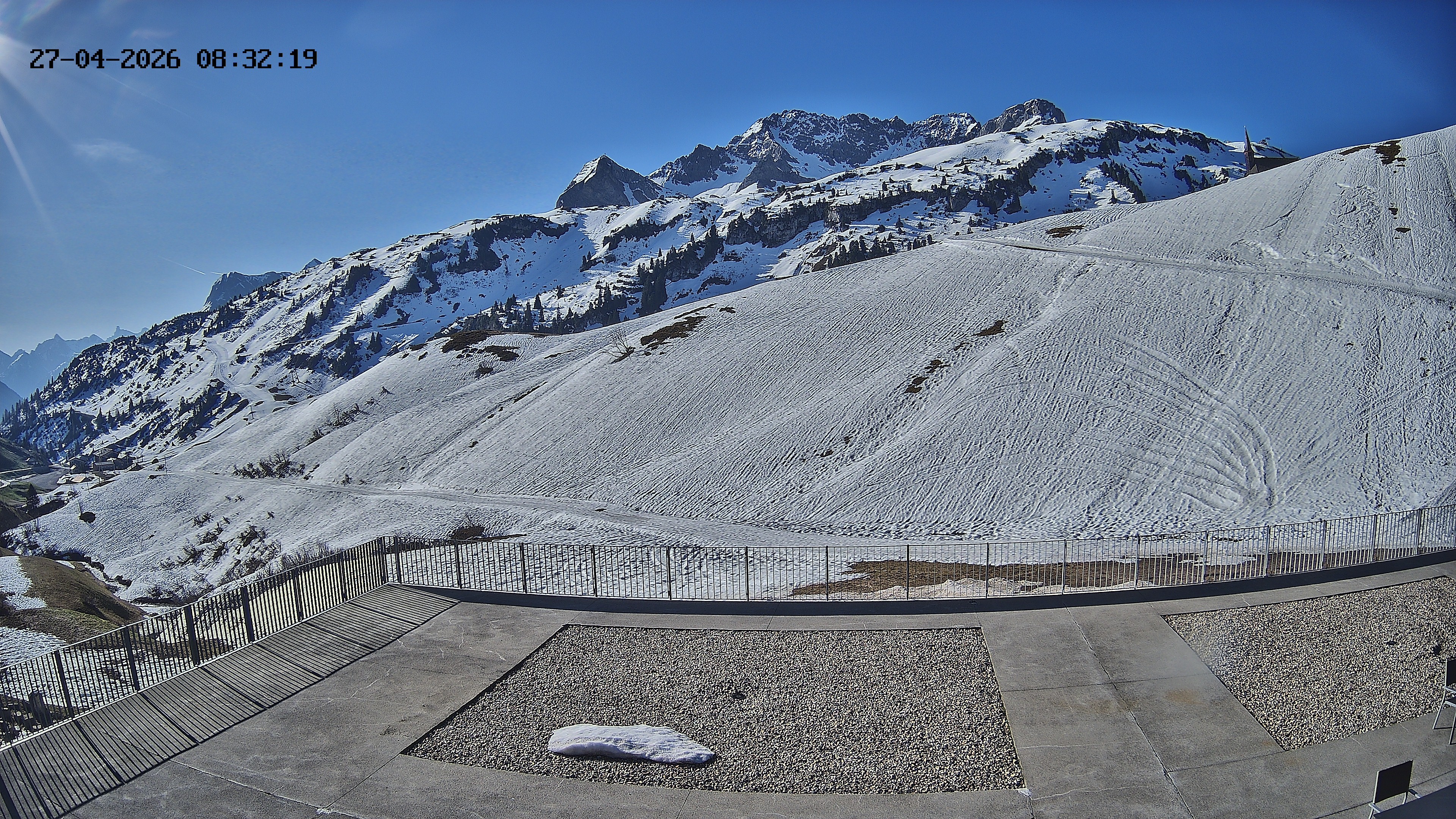 Archiv Foto Webcam Hotel Adler in Warth