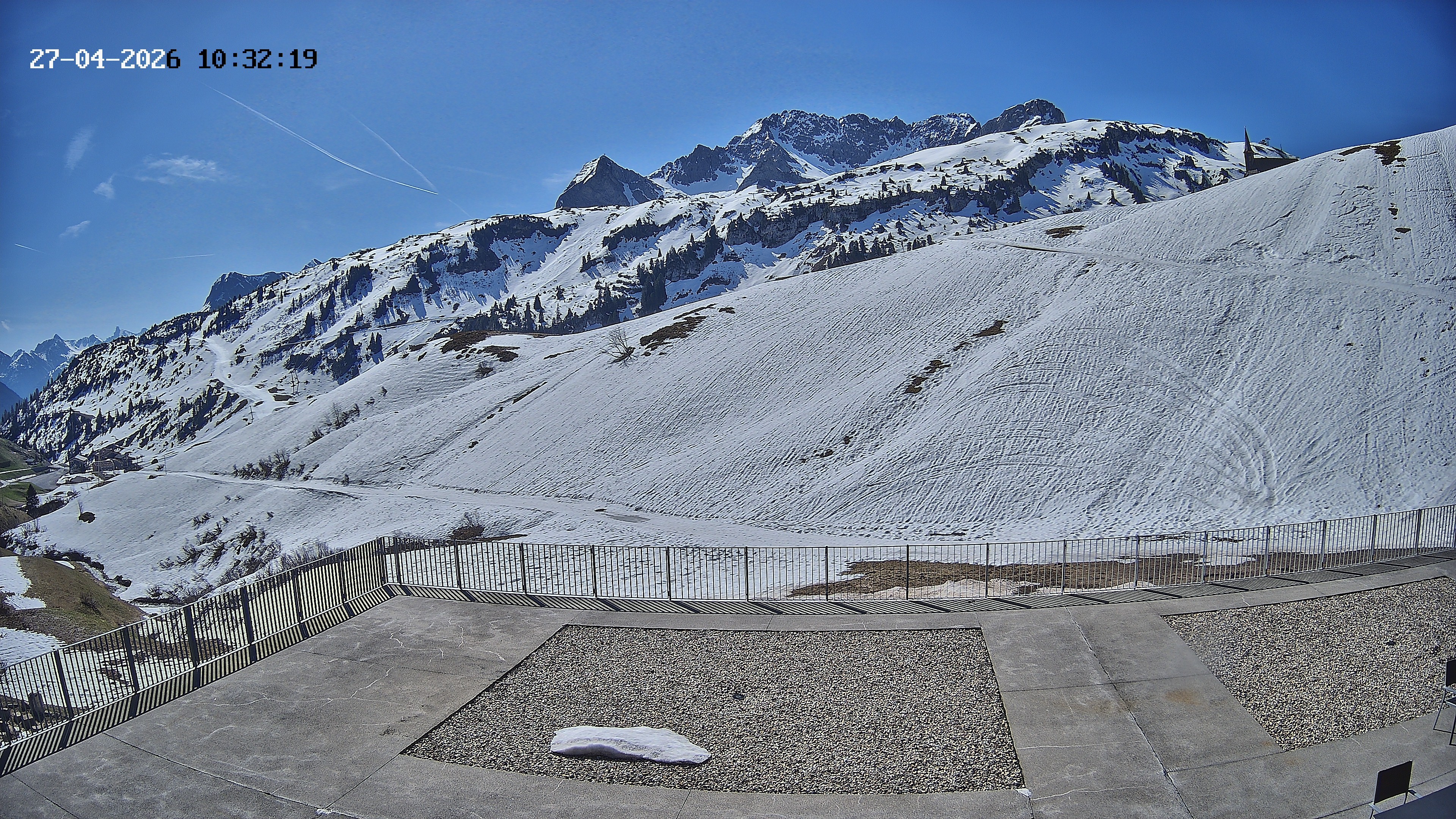 Archiv Foto Webcam Hotel Adler in Warth