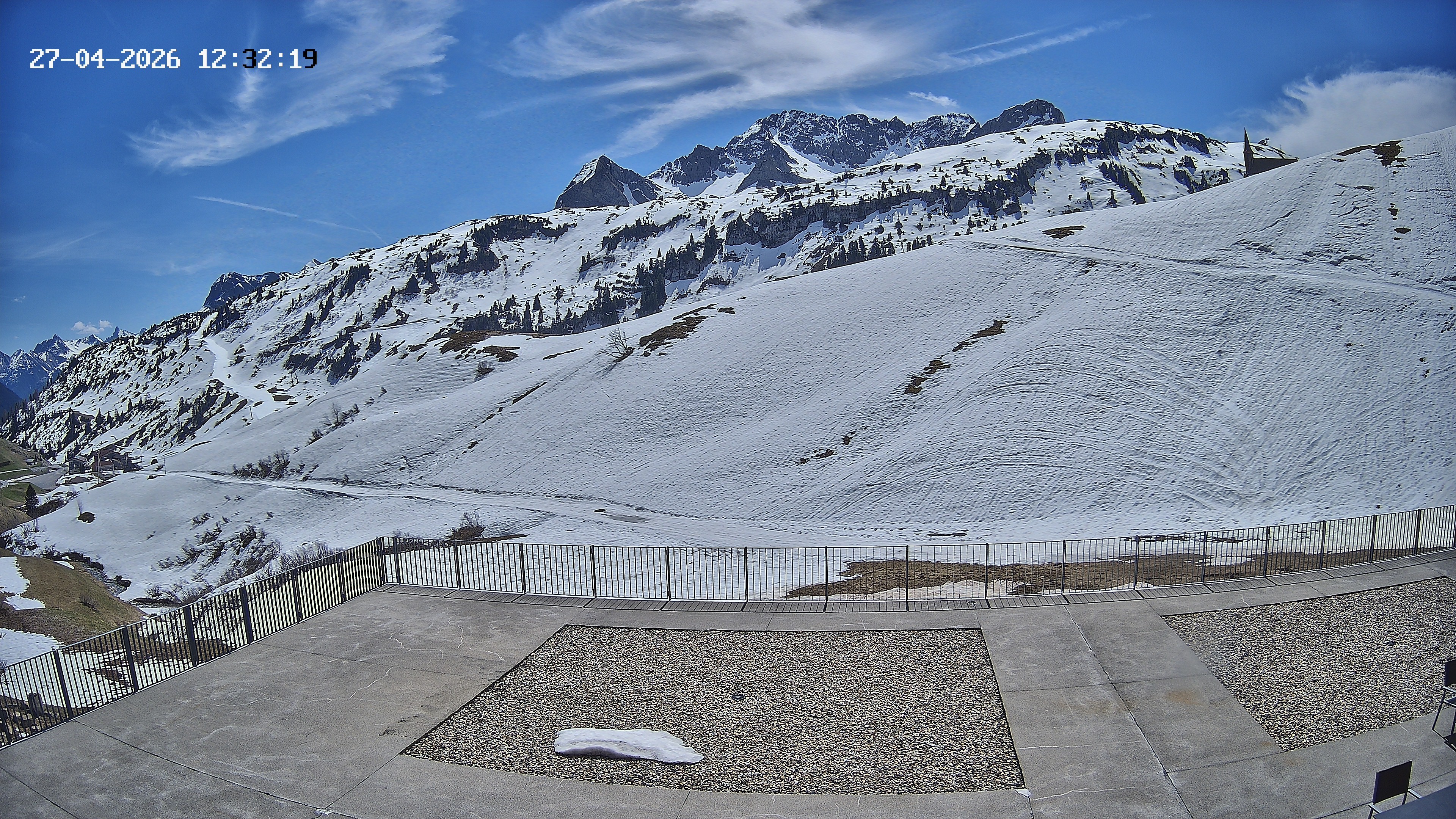 Archiv Foto Webcam Hotel Adler in Warth