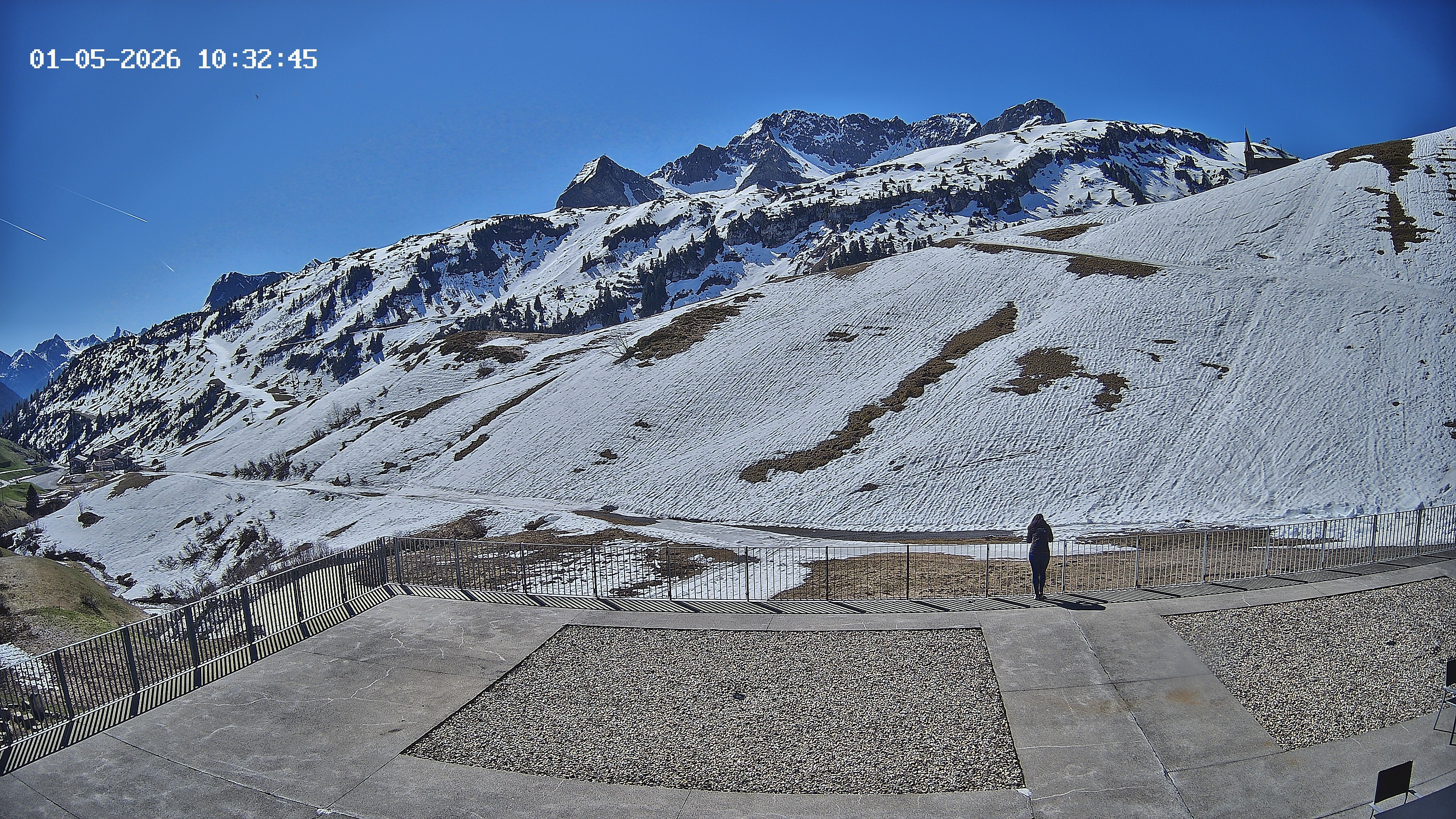 Archived image Webcam Hotel Adler at Warth