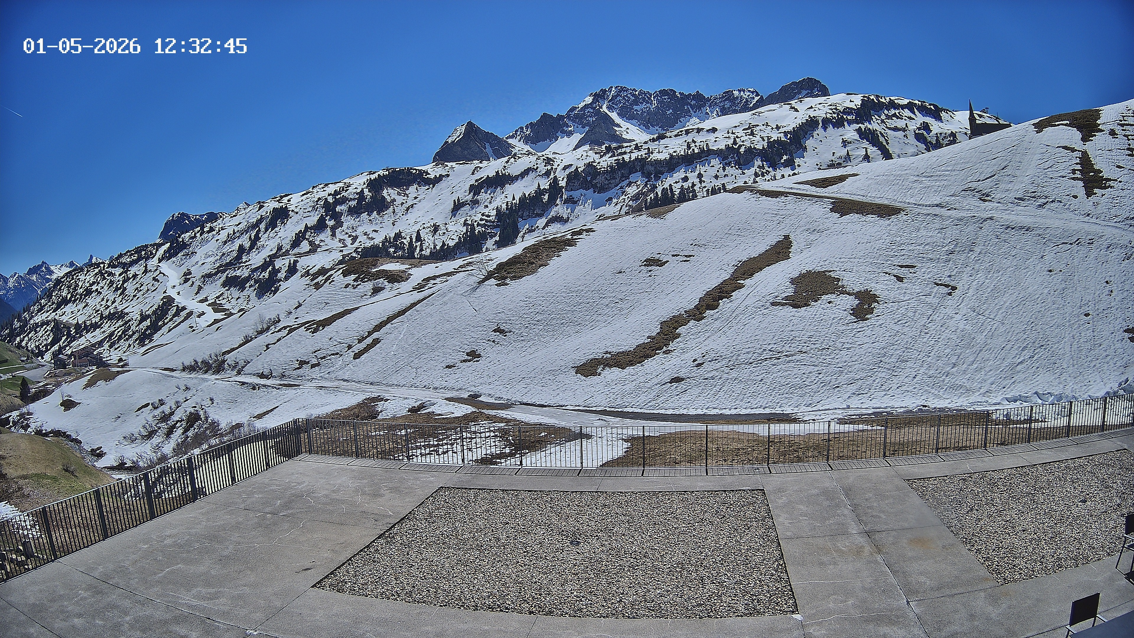 Archived image Webcam Hotel Adler at Warth
