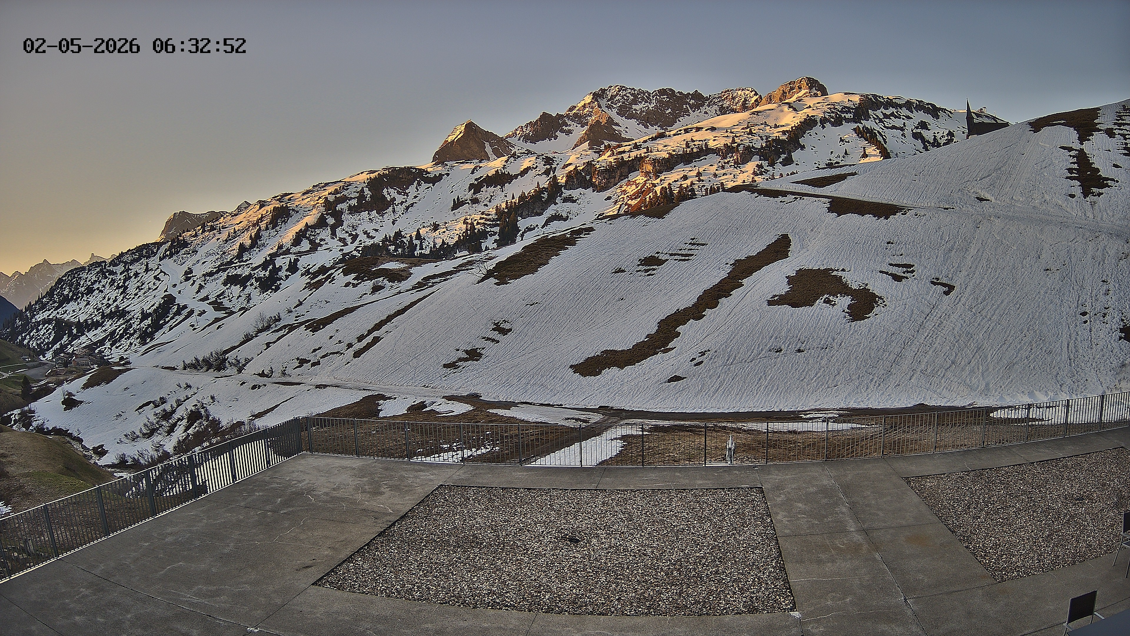 Archived image Webcam Hotel Adler at Warth