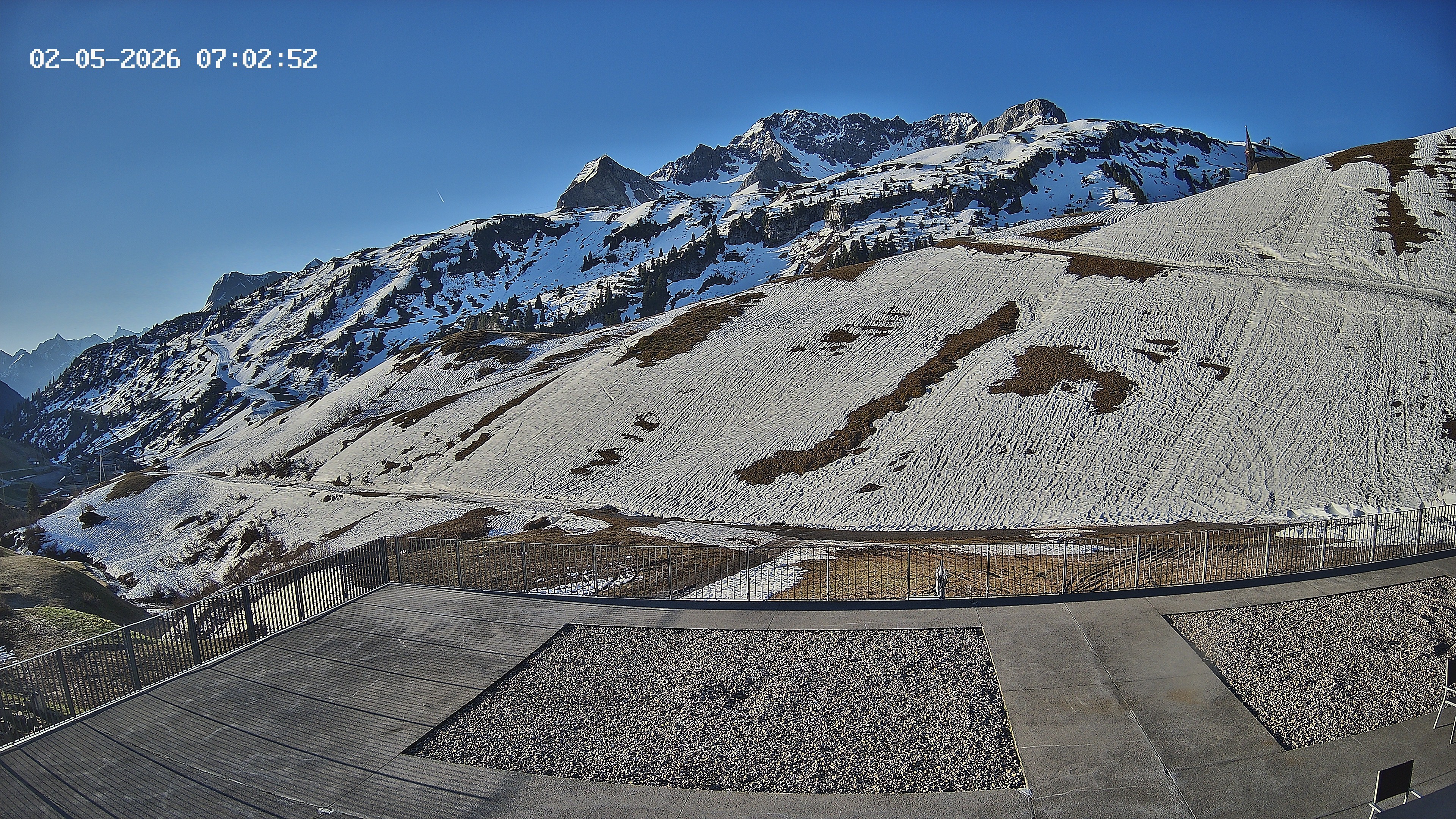 Archived image Webcam Hotel Adler at Warth