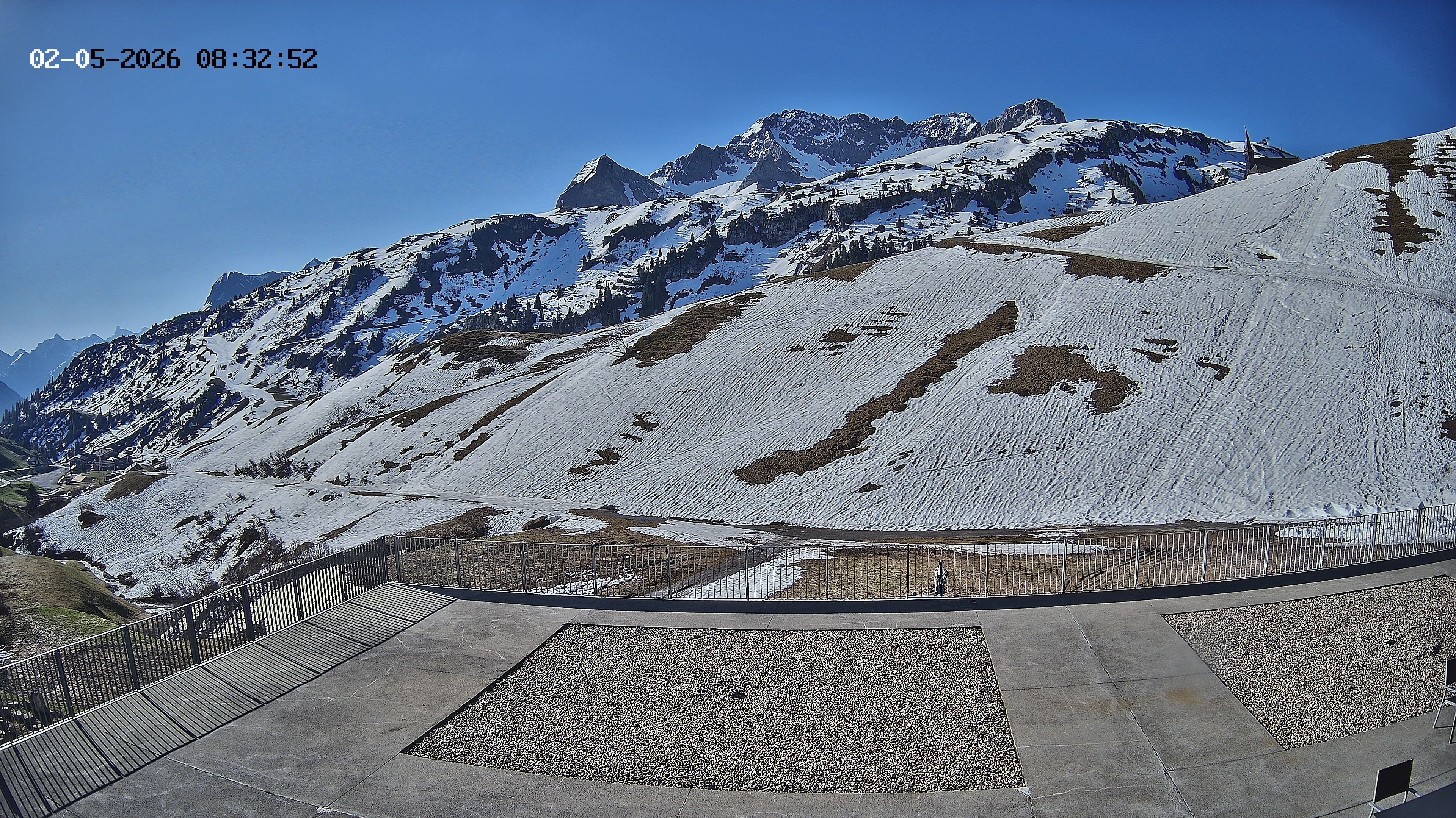 Archived image Webcam Hotel Adler at Warth
