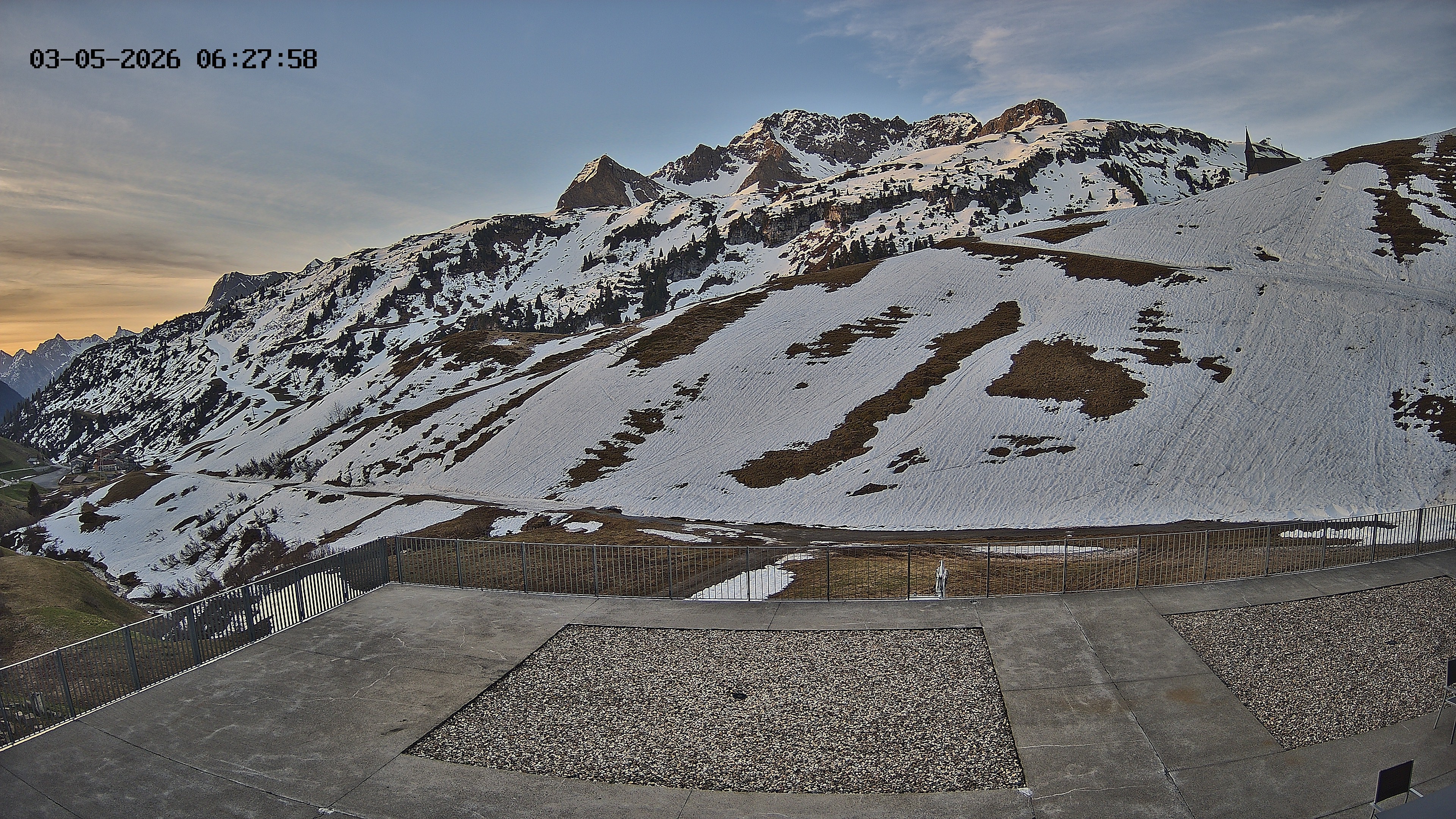 Archived image Webcam Hotel Adler at Warth
