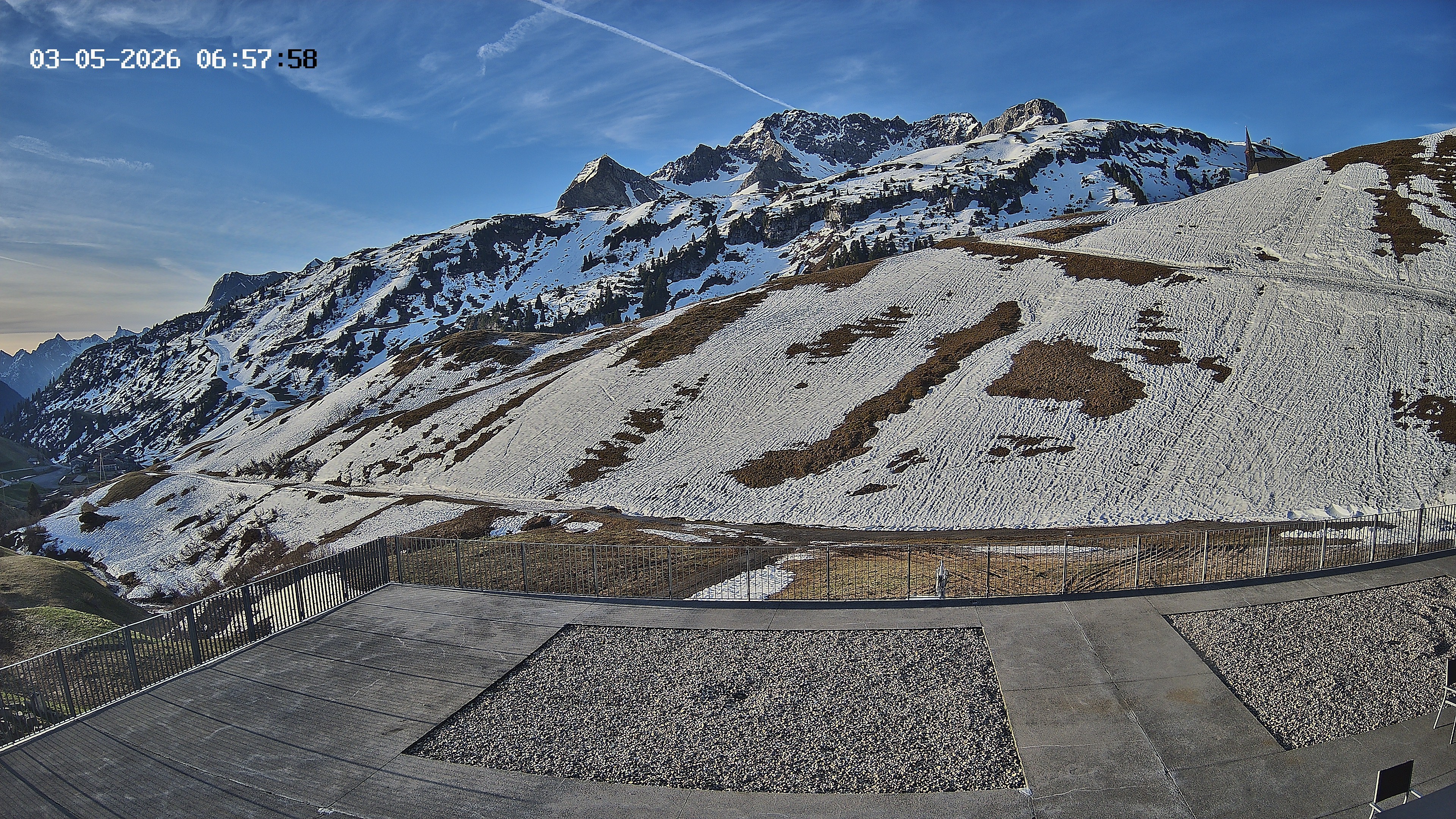 Archived image Webcam Hotel Adler at Warth