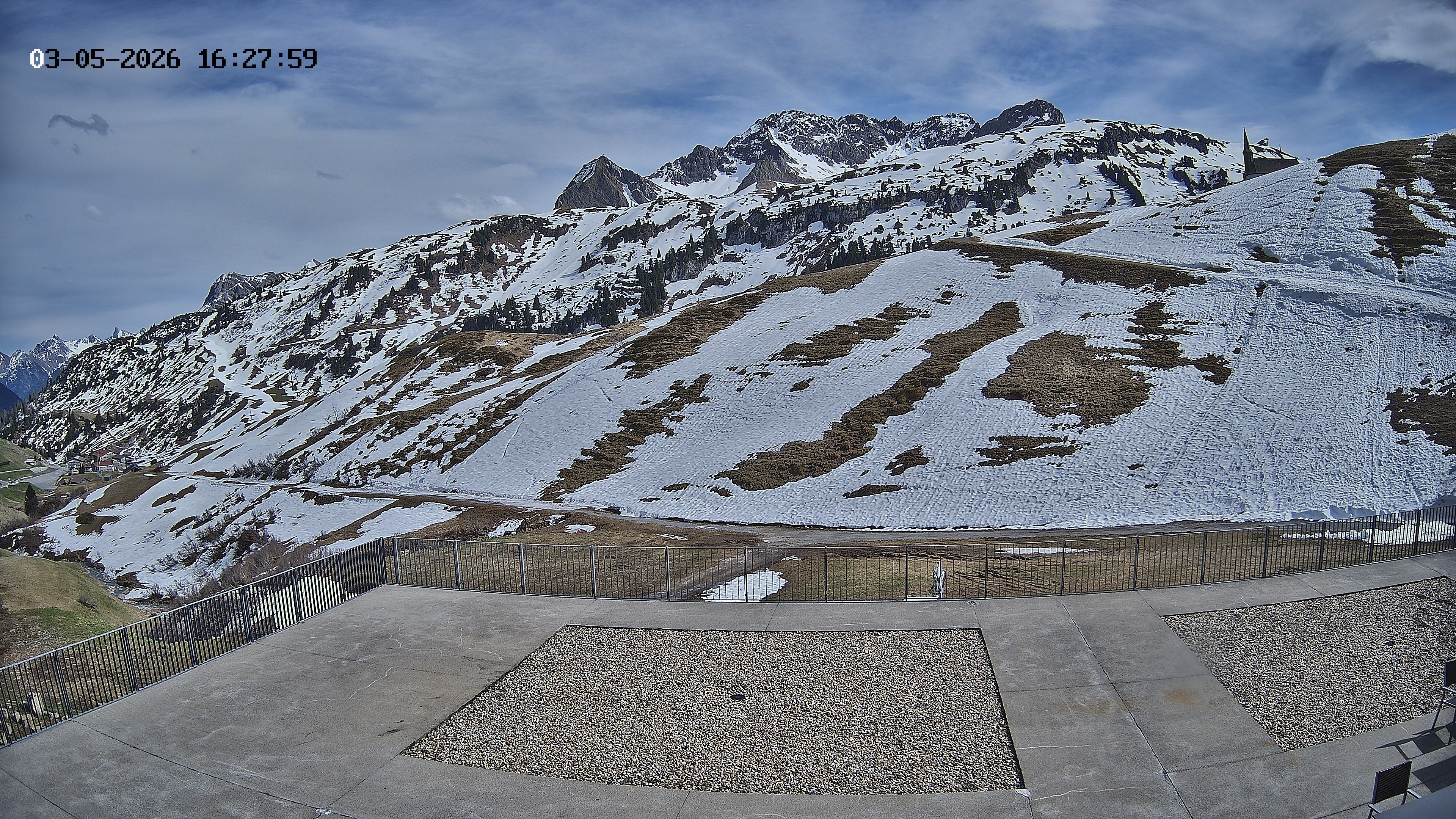 Archived image Webcam Hotel Adler at Warth