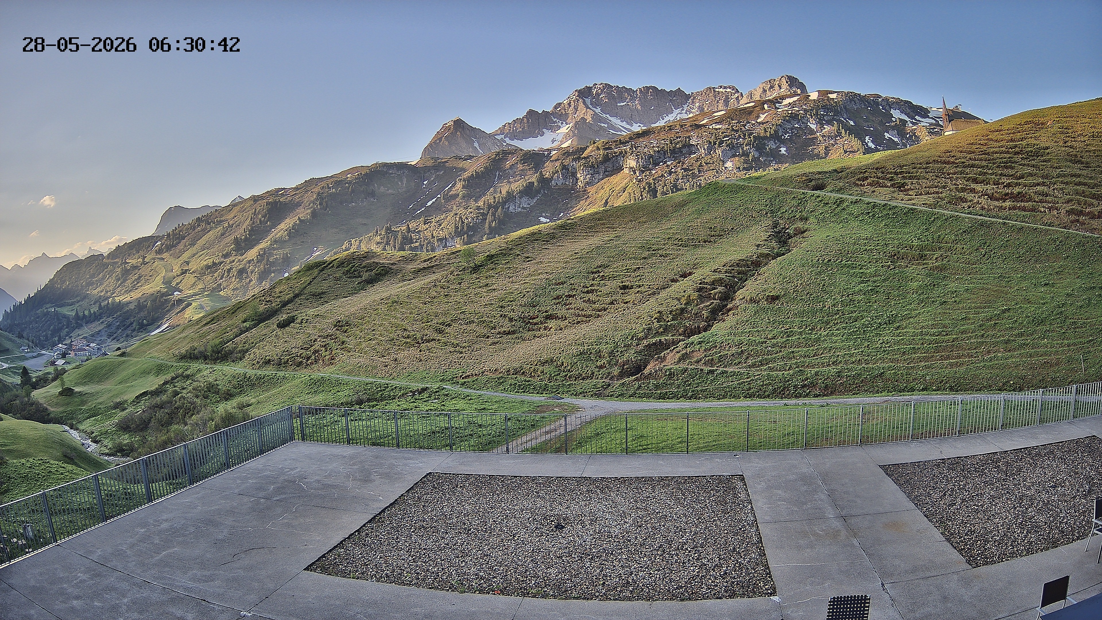 Archived image Webcam Hotel Adler at Warth