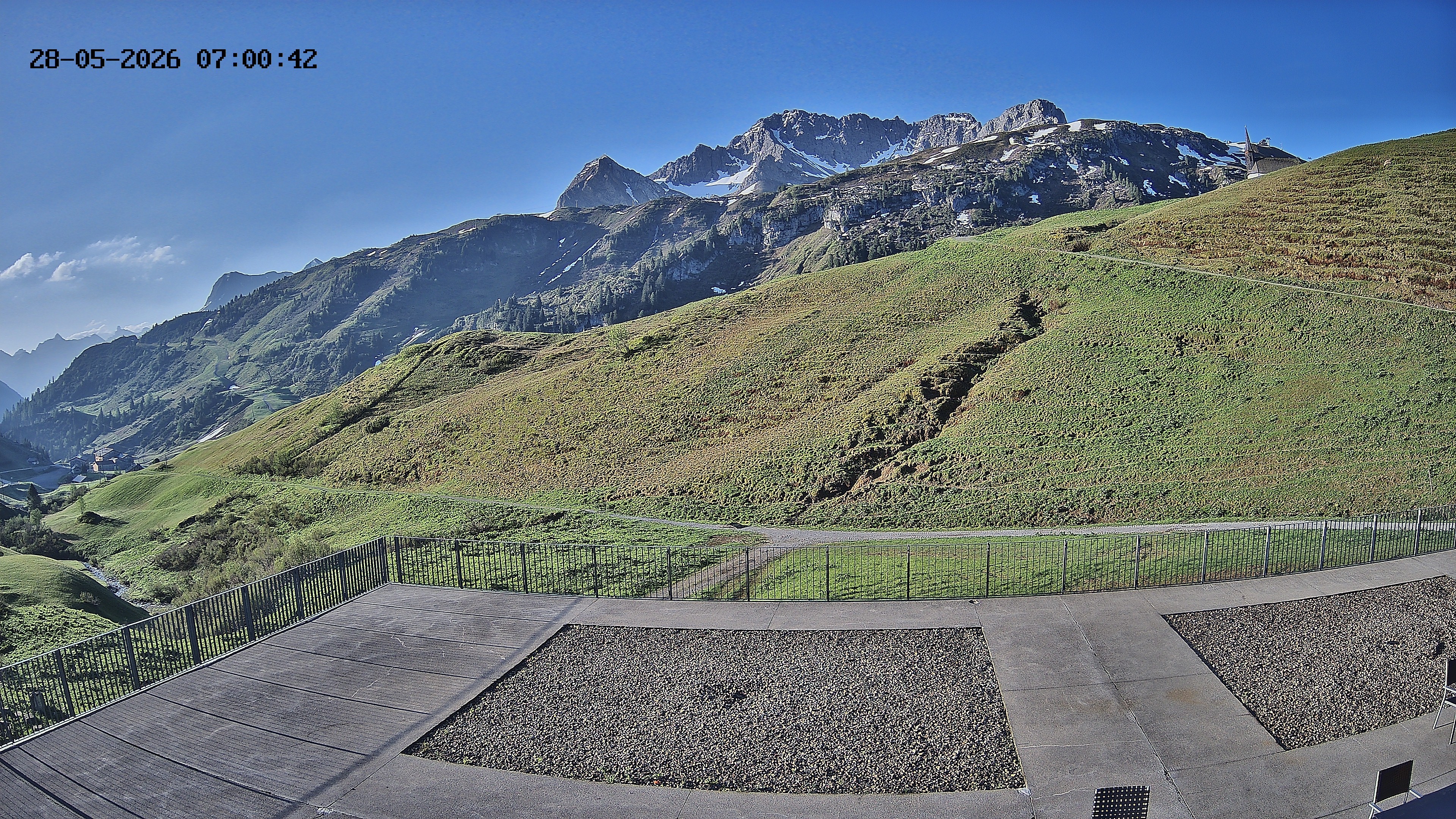 Archived image Webcam Hotel Adler at Warth