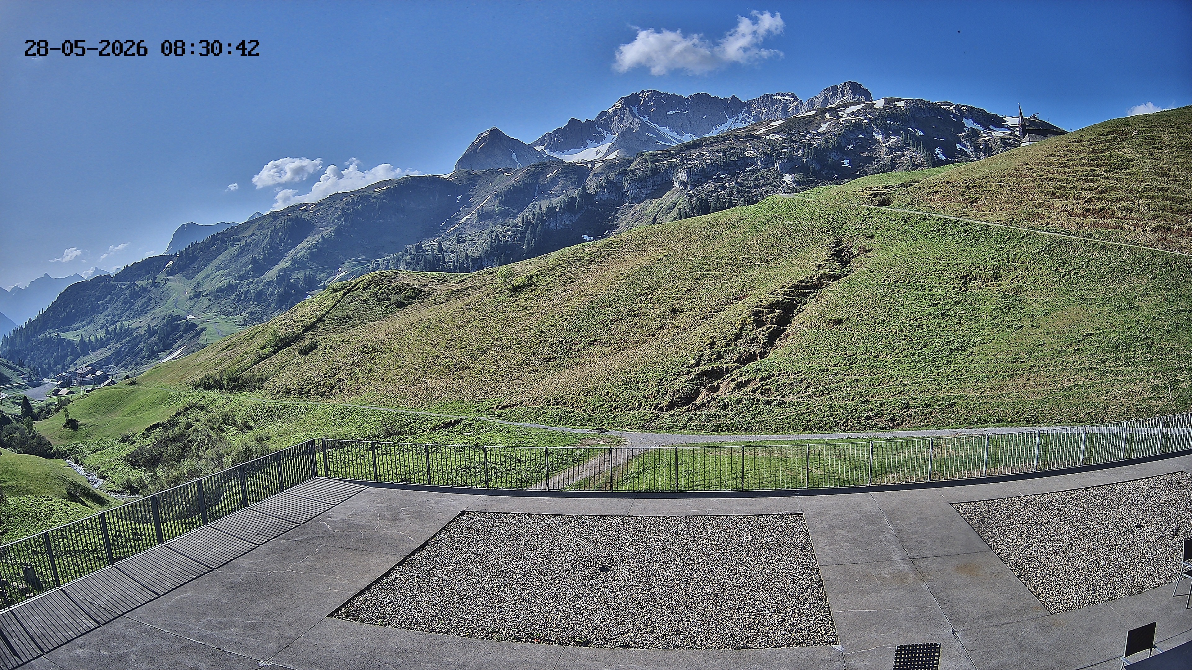 Archived image Webcam Hotel Adler at Warth