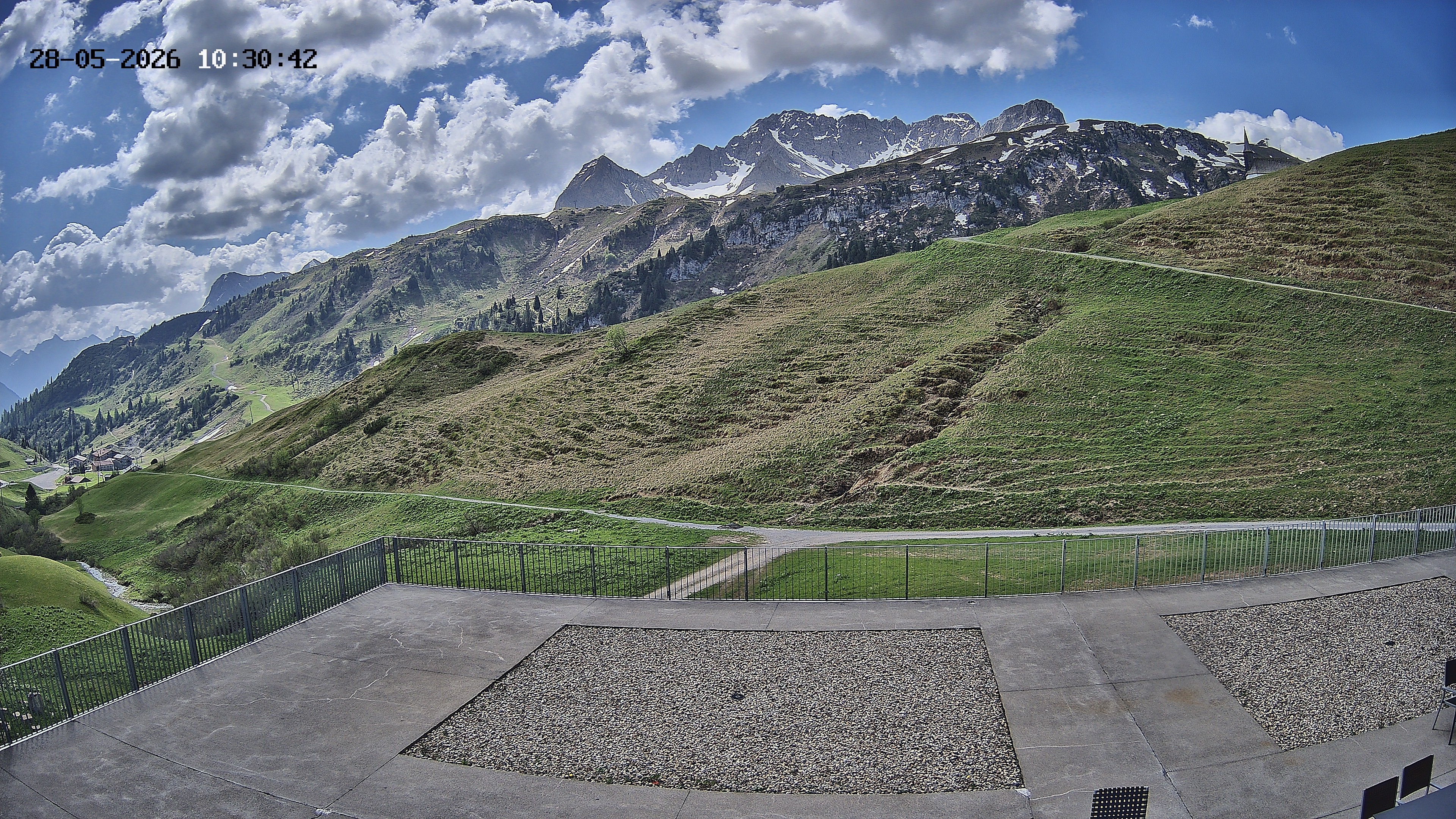 Archived image Webcam Hotel Adler at Warth