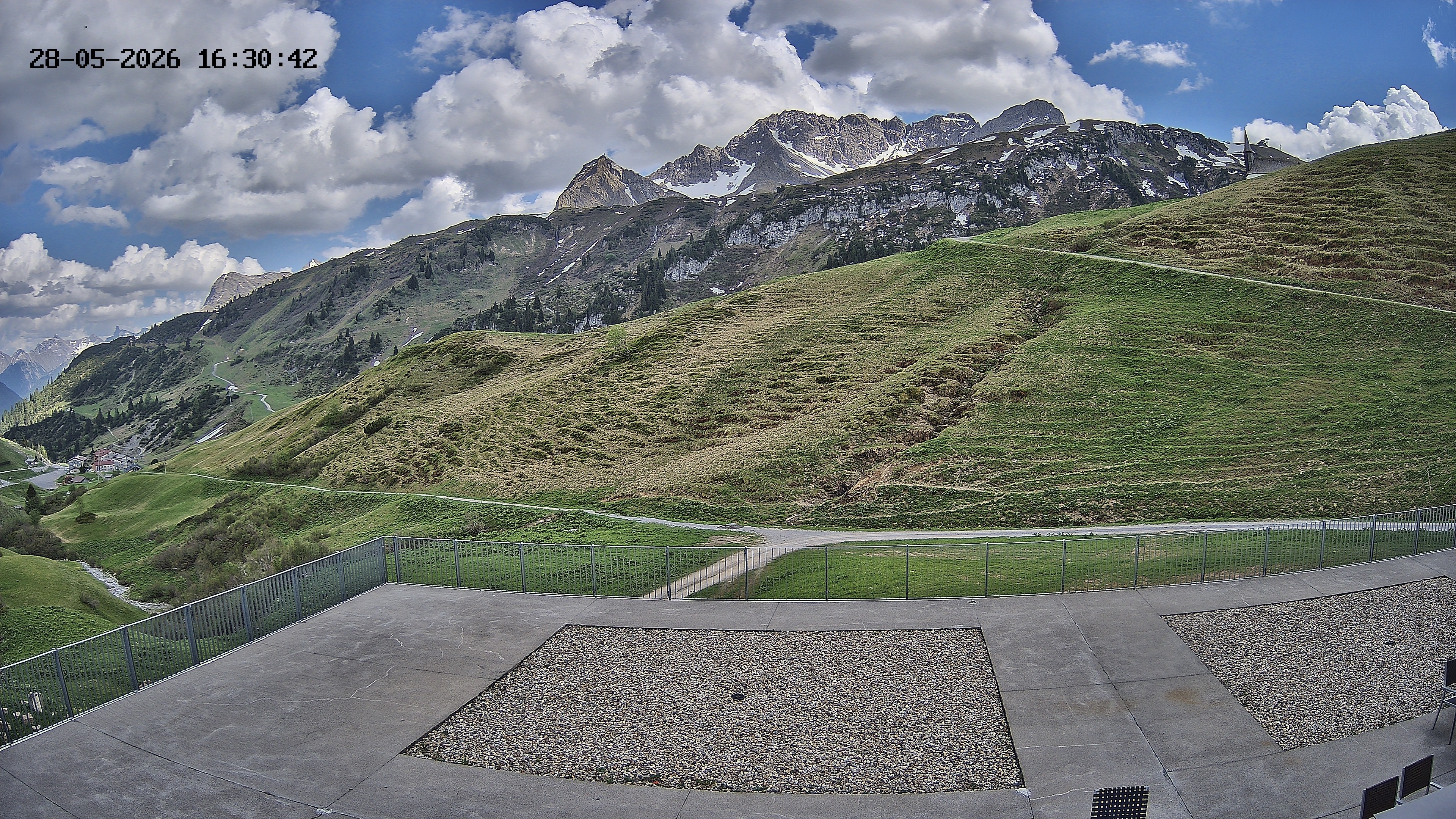 Archived image Webcam Hotel Adler at Warth