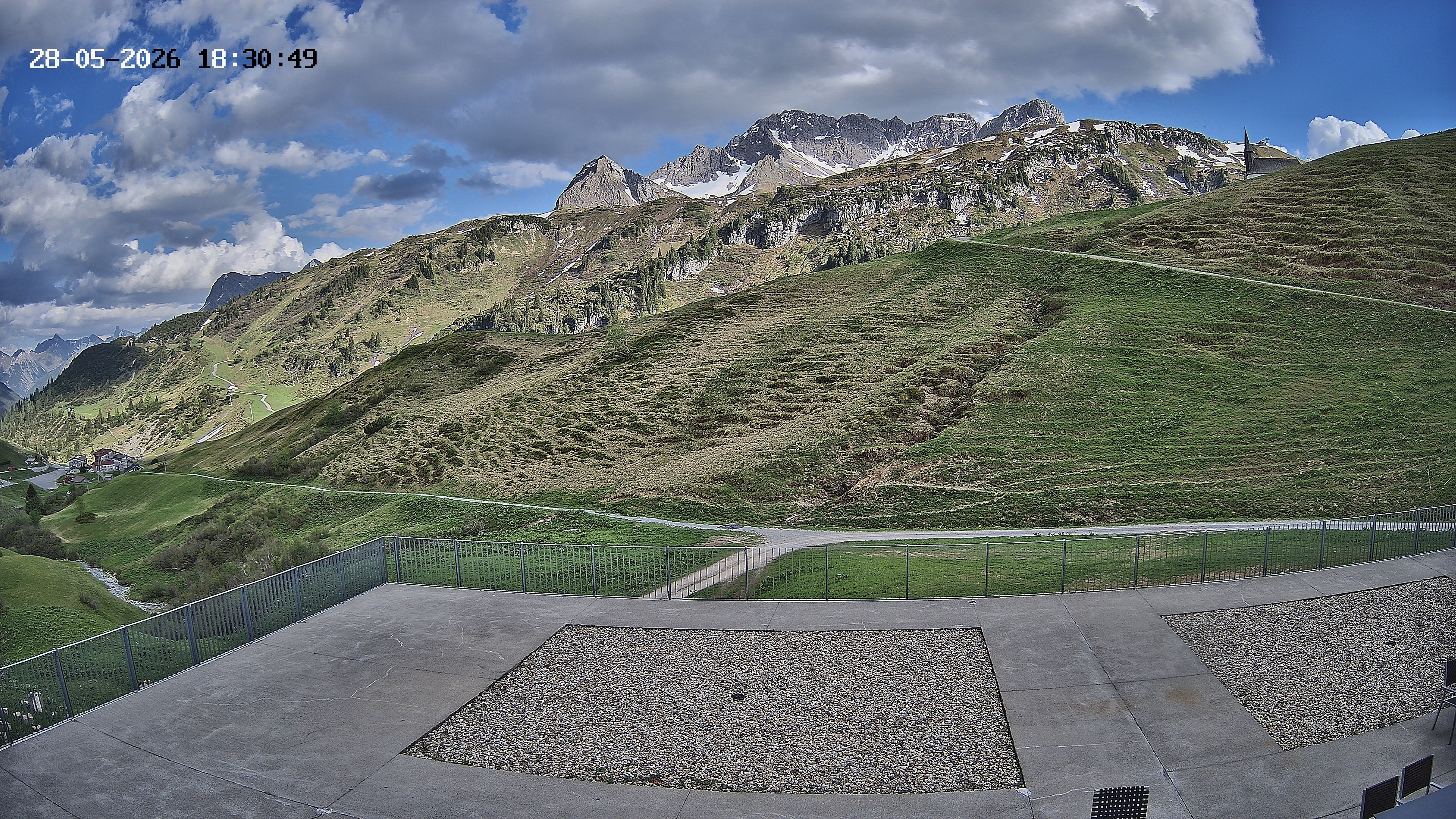Archived image Webcam Hotel Adler at Warth
